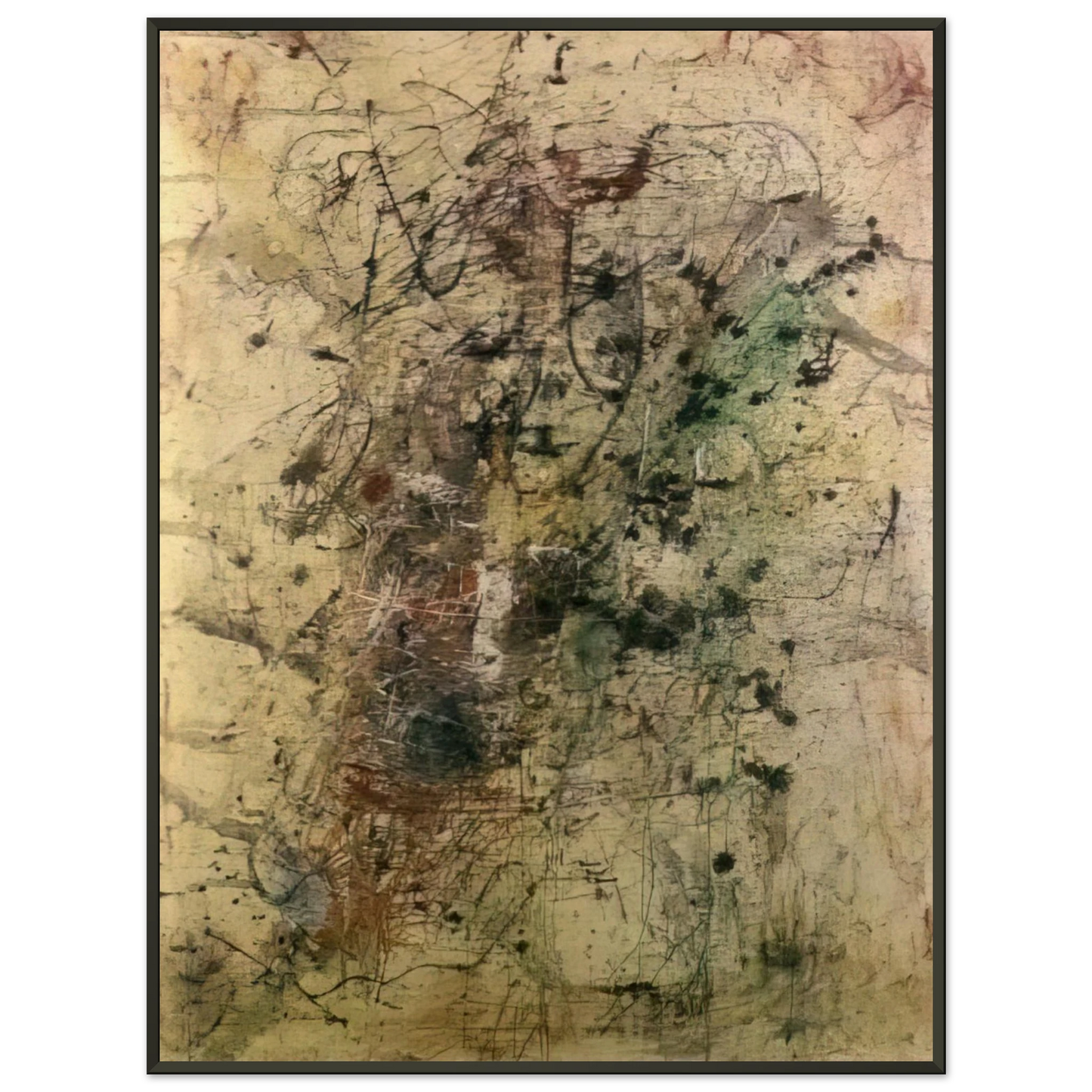 Wols Le Grand Orgasme 1947 Framed Art Print - Aluminum Frame - 60x80 cm / 24x32 inches