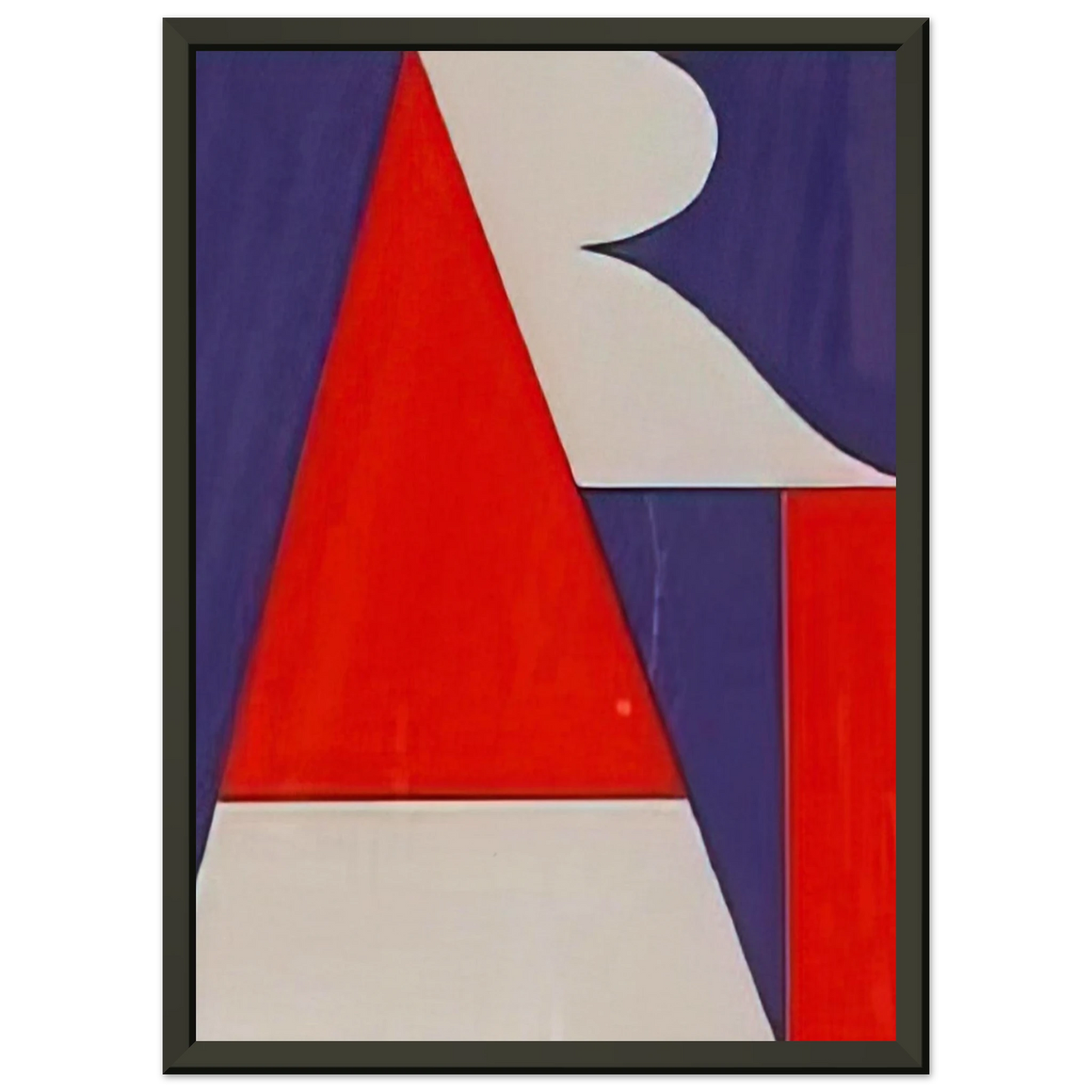 Robert Indiana The American Art Framed Art Print - Aluminum Frame - 70x100 cm / 28x40 inches