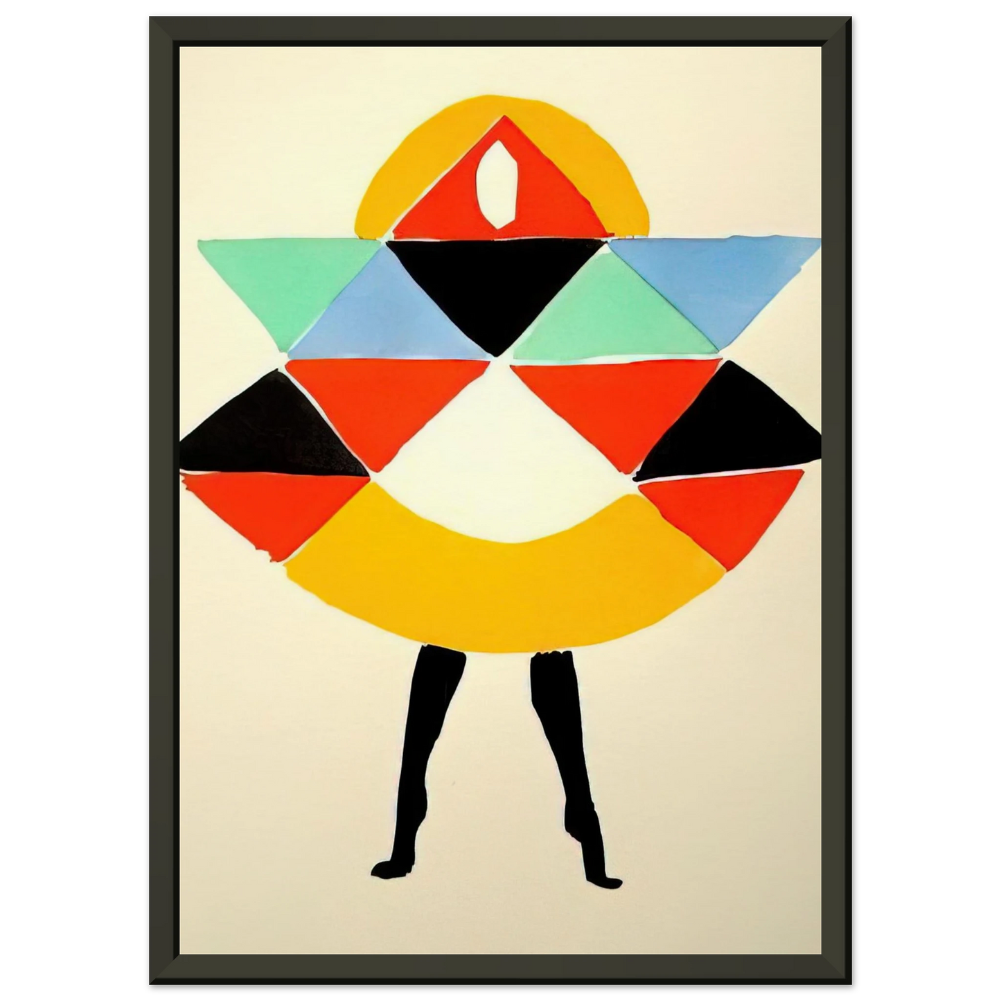 Sonia Delaunay TERK Framed Art Print - Aluminum Frame - 70x100 cm / 28x40 inches
