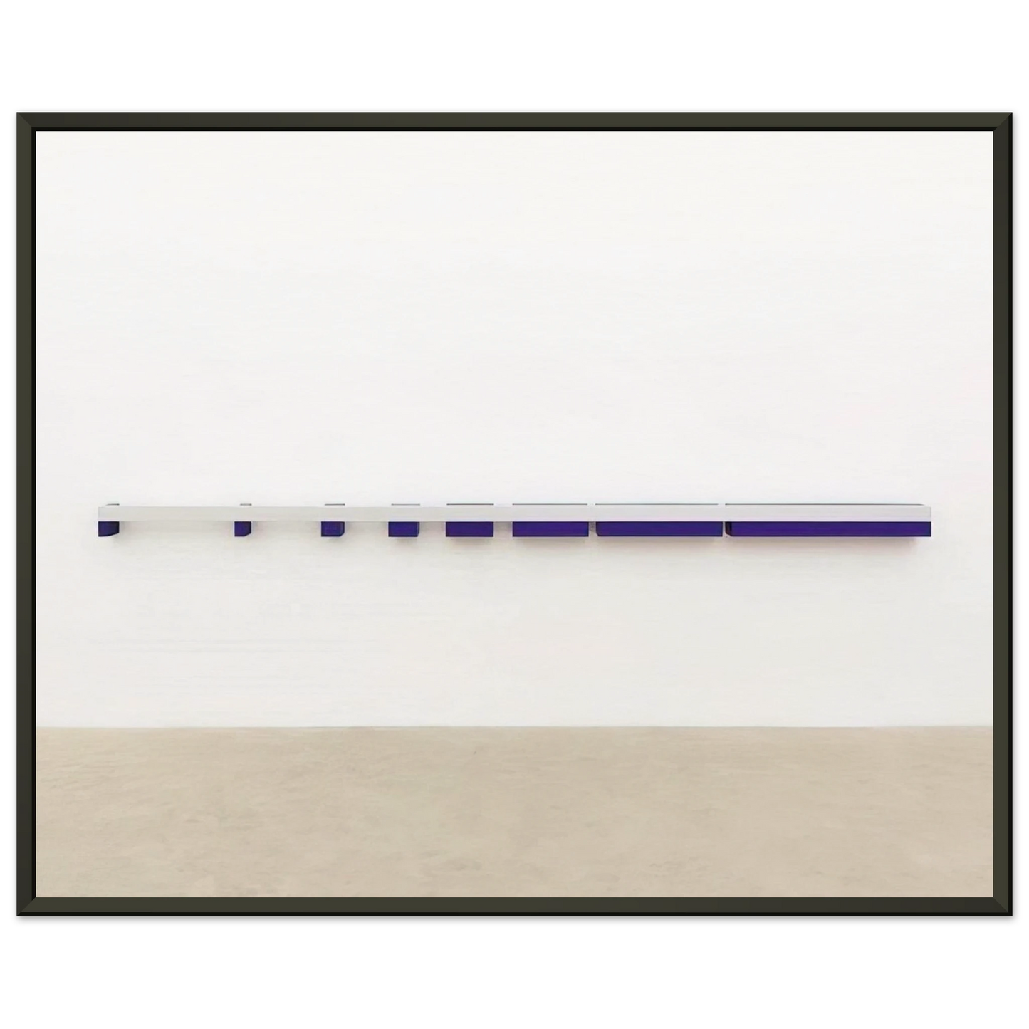 Donald Judd Untitled 1970 Framed Art Print - Aluminum Frame - 60x80 cm / 24x32 inches