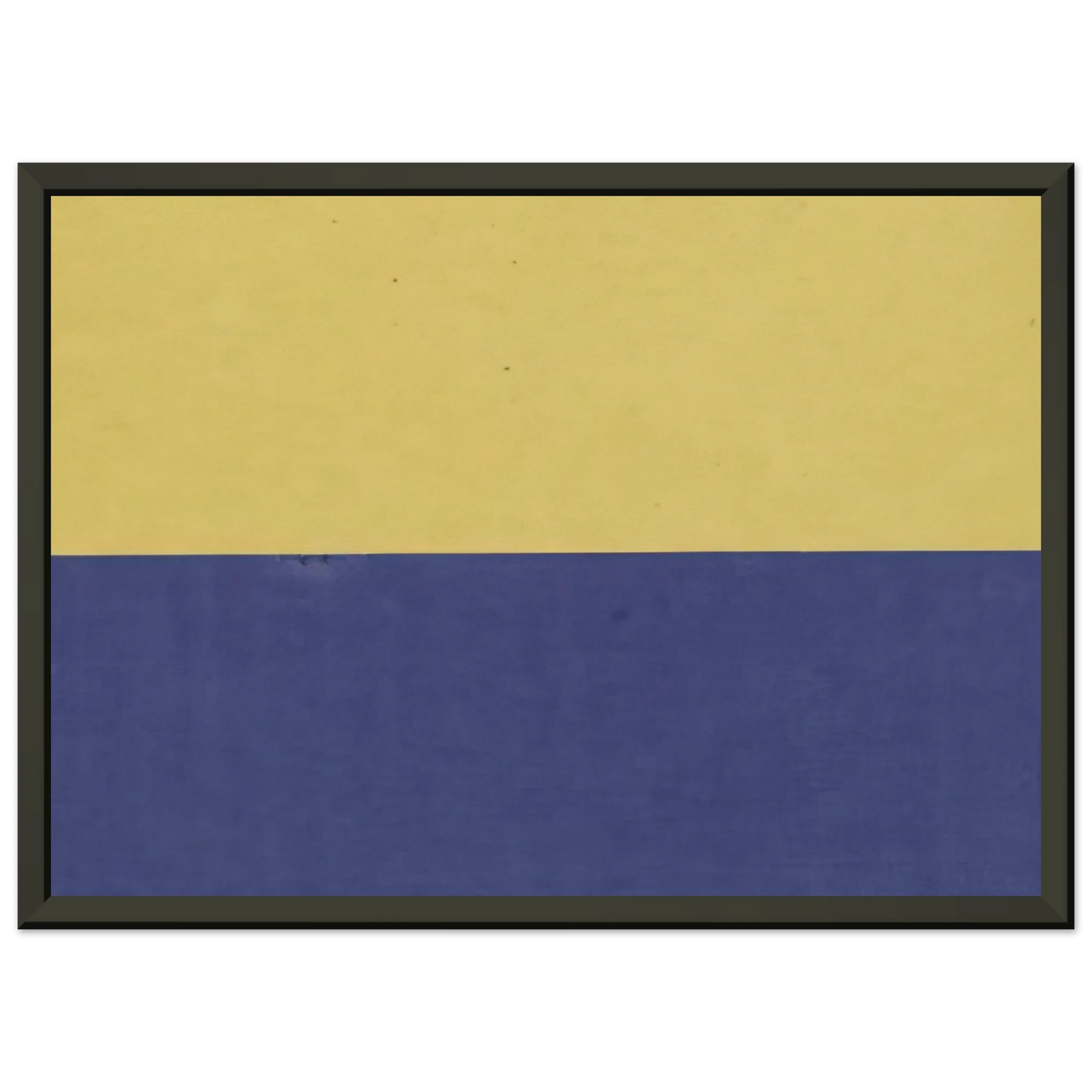 Ellsworth Kelly Yellow and Blue Framed Art Print - Aluminum Frame - 60x80 cm / 24x32 inches