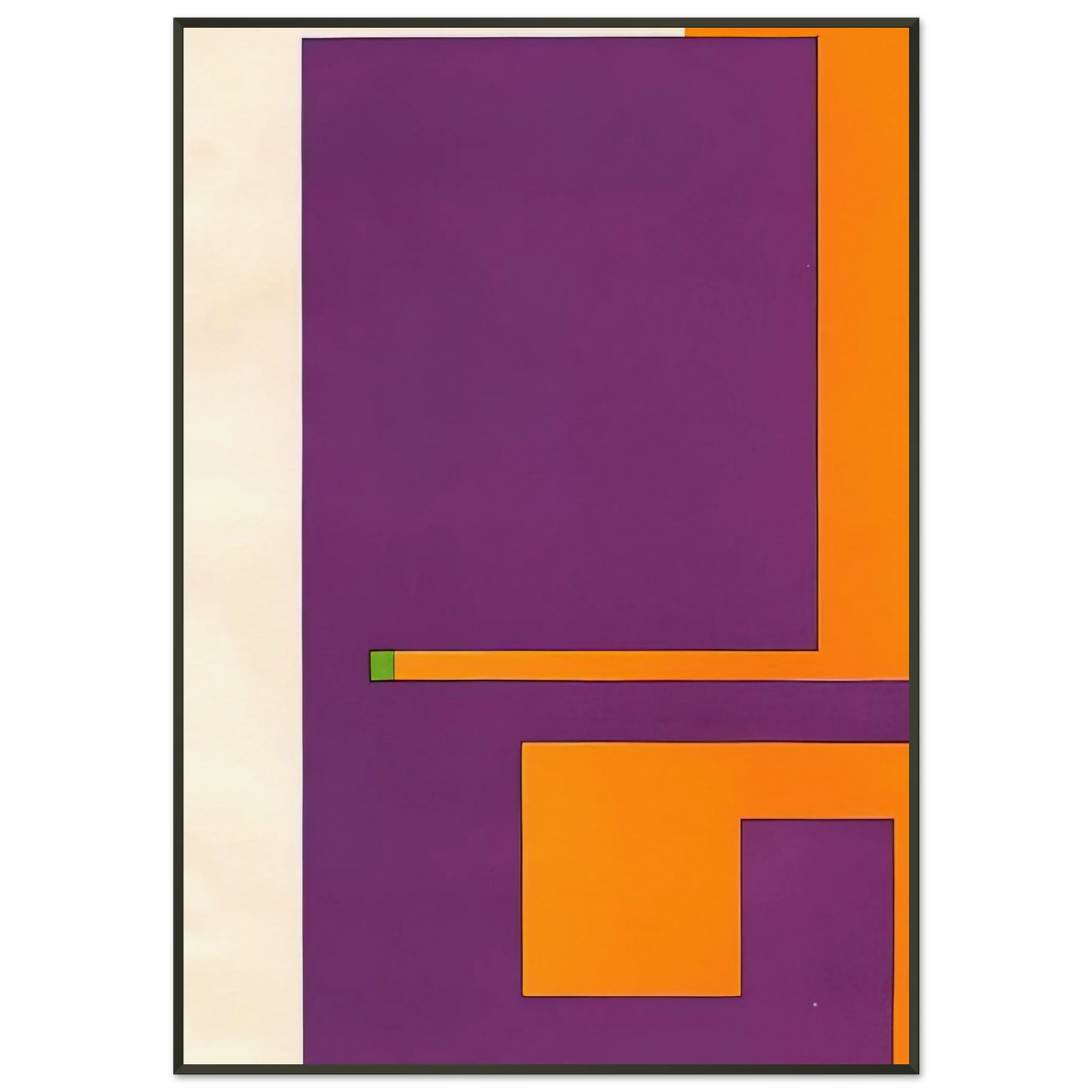 Bruno Munari Untitled 1957 Framed Art Print - Aluminum Frame - 21x29.7 cm / 8x12"