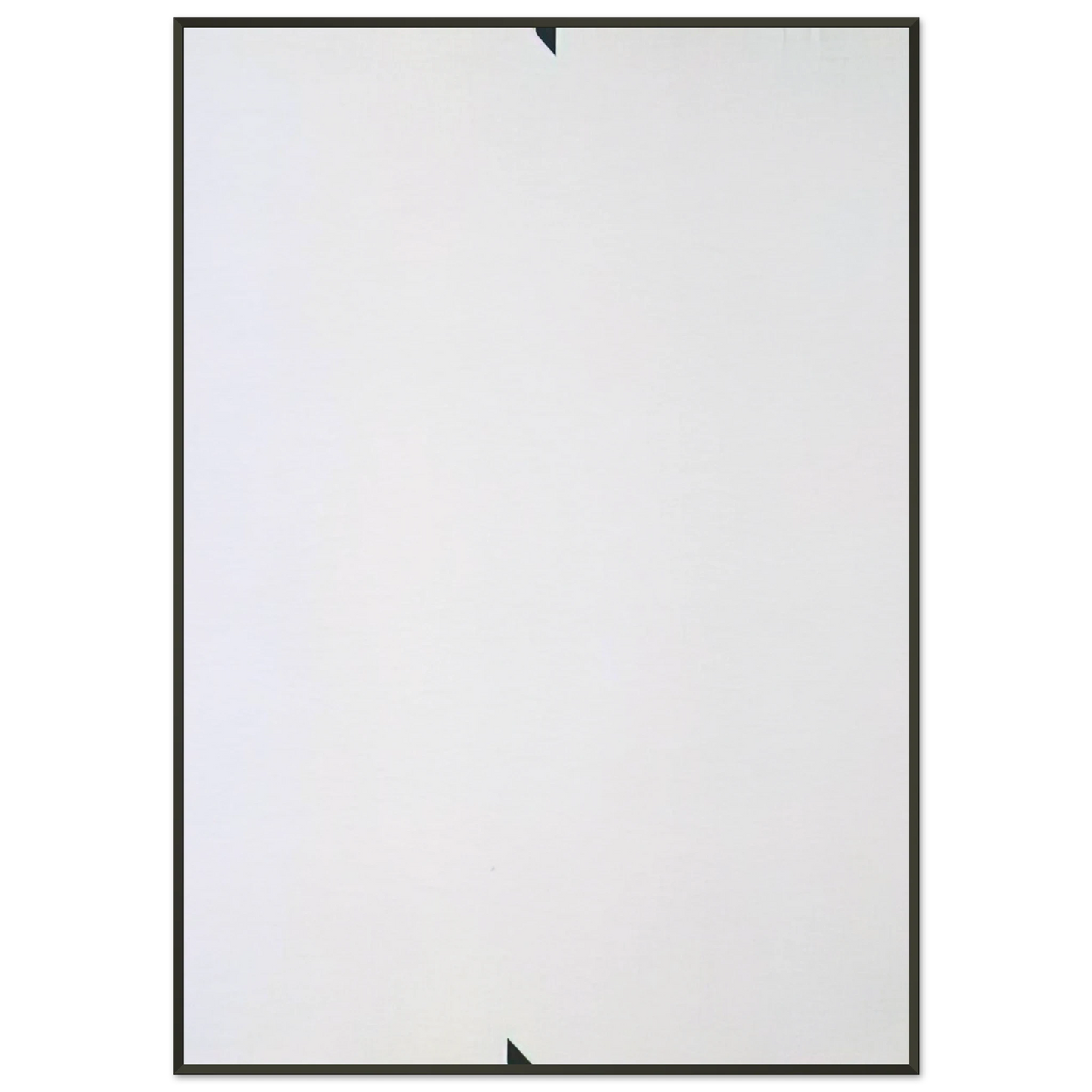 Al Held The Big N Framed Art Print - Aluminum Frame - 21x29.7 cm / 8x12"