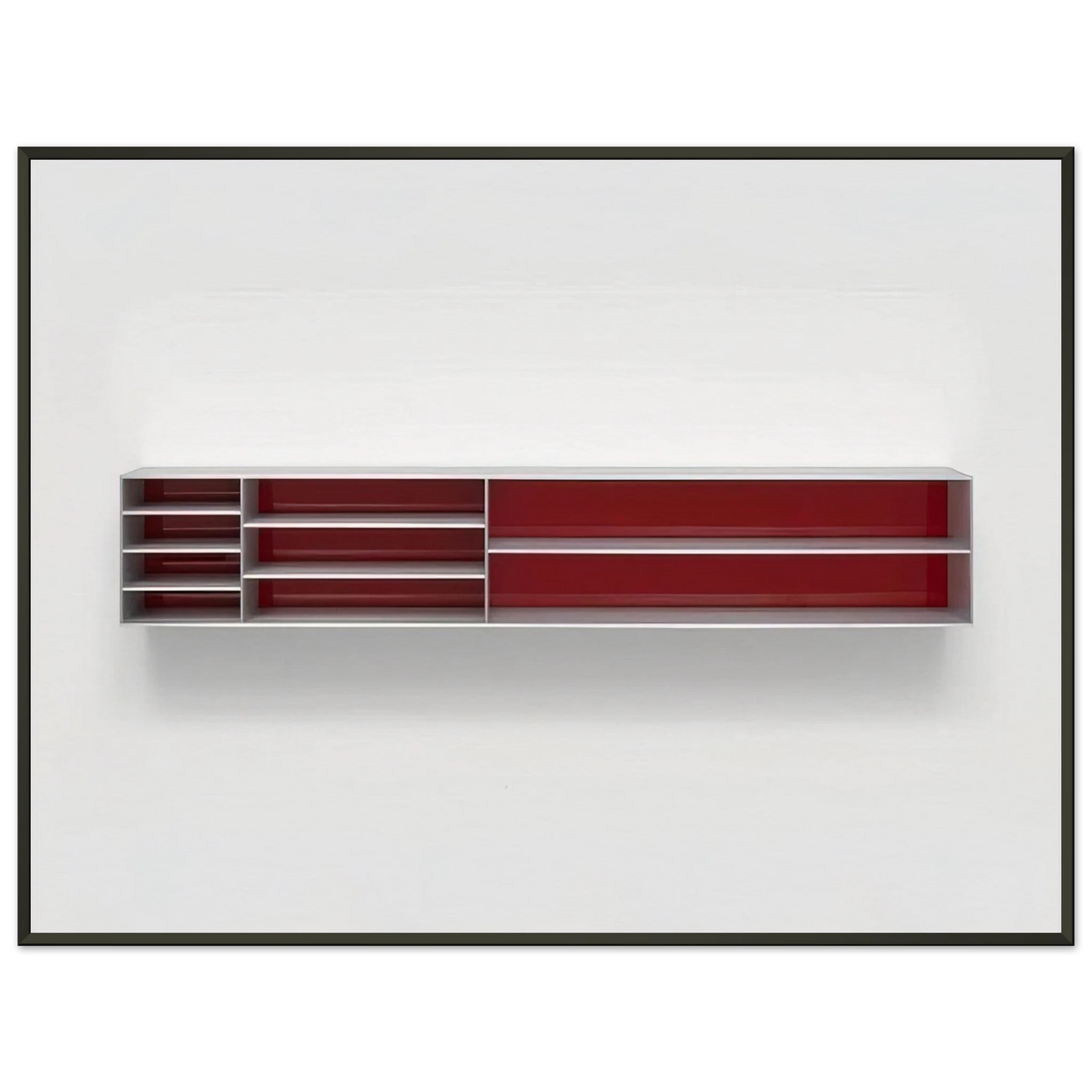 Donald Judd Untitled 1984 Framed Art Print - Aluminum Frame - 60x80 cm / 24x32 inches