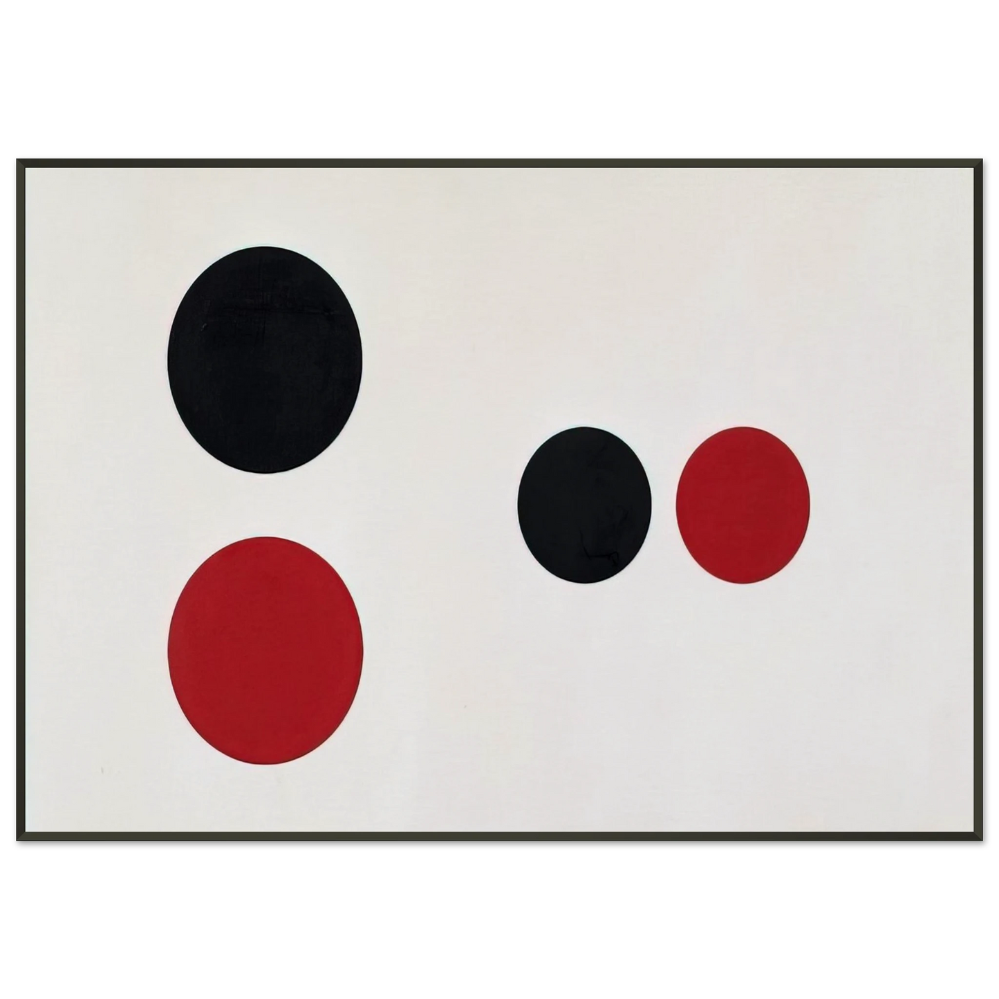 Alexander Liberman Revolving 1959 Framed Art Print - Aluminum Frame - 21x29.7 cm / 8x12"