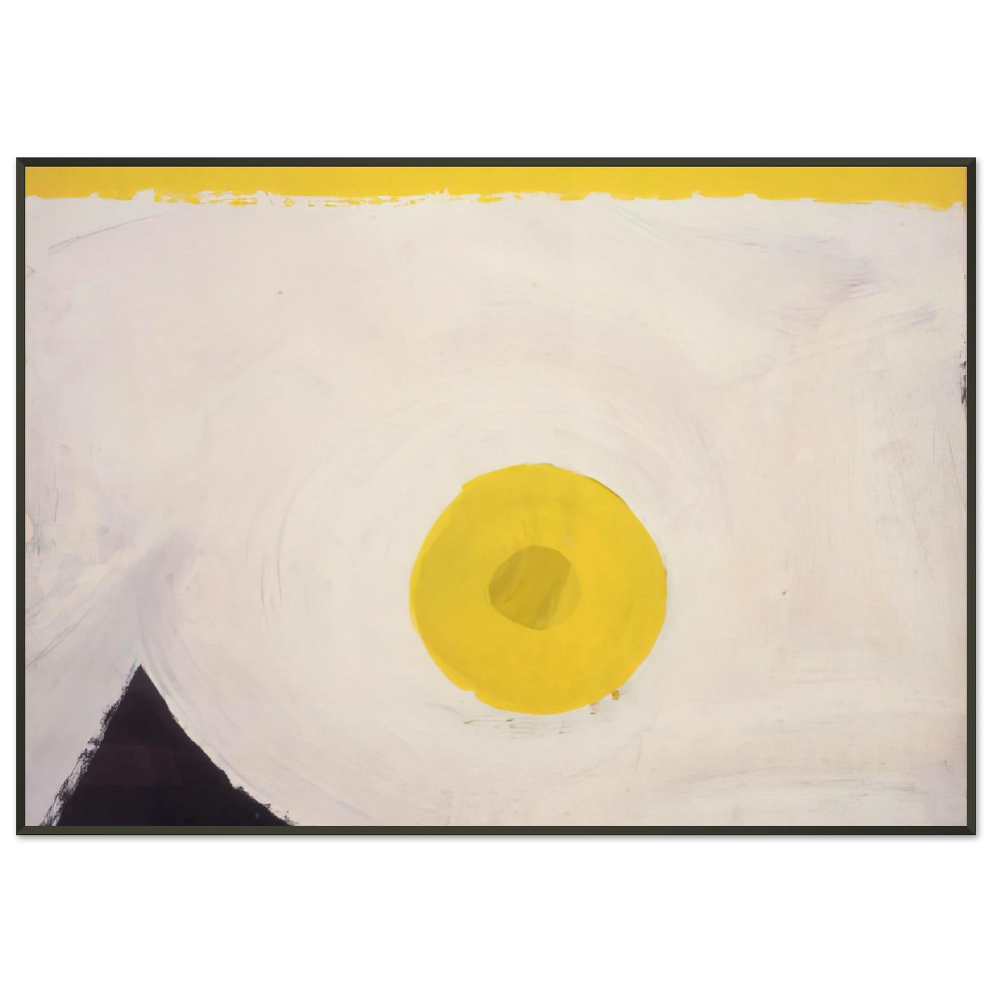 Al Held Untitled F 601 Framed Art Print - Aluminum Frame - 21x29.7 cm / 8x12"