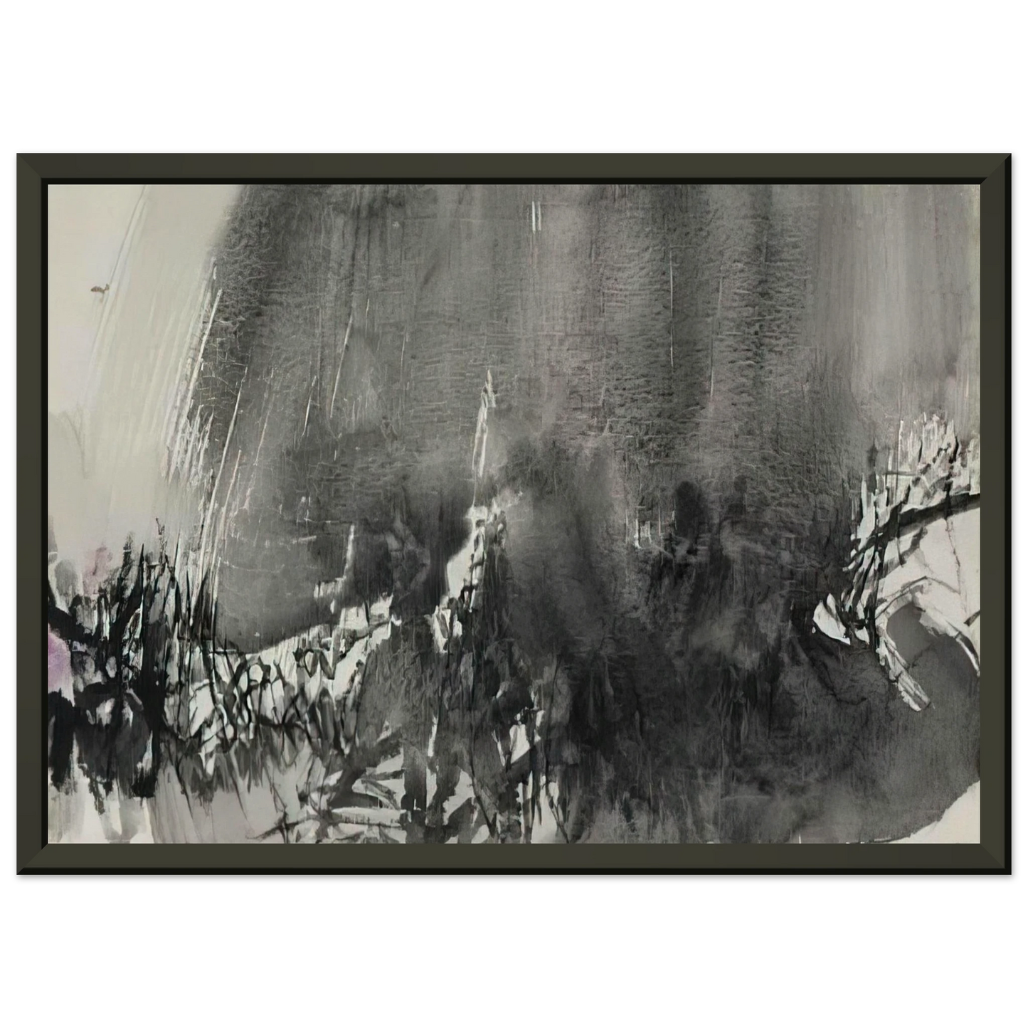 Chu teh Chun UNTITLED 1963 Framed Art Print - Aluminum Frame - 70x100 cm / 28x40 inches