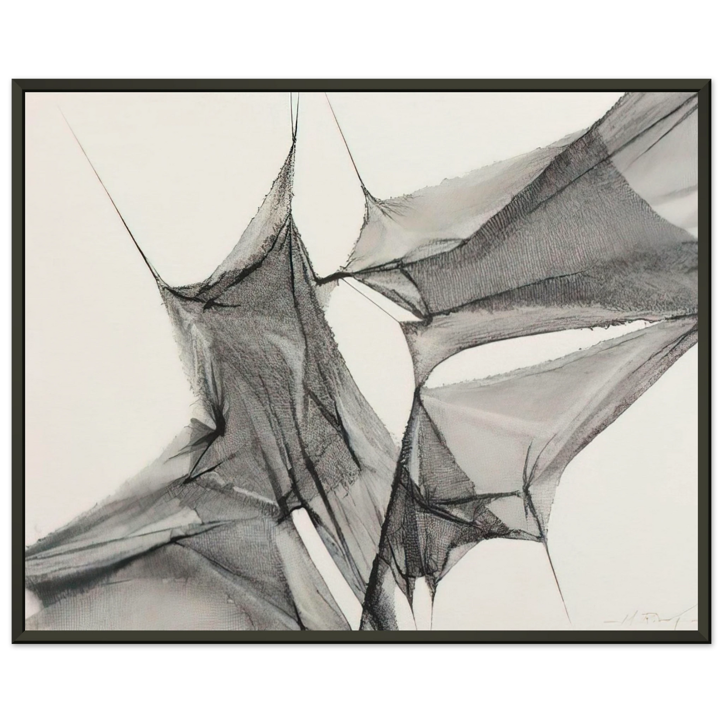 Manuel Rivera Untitled 1975 Framed Art Print - Aluminum Frame - 60x80 cm / 24x32 inches