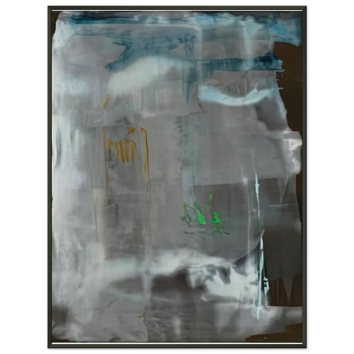 Helen Frankenthaler  Portrait of a Lady in White 1979 Framed Art Print  - Aluminum Frame - 70x100 cm / 28x40 inches