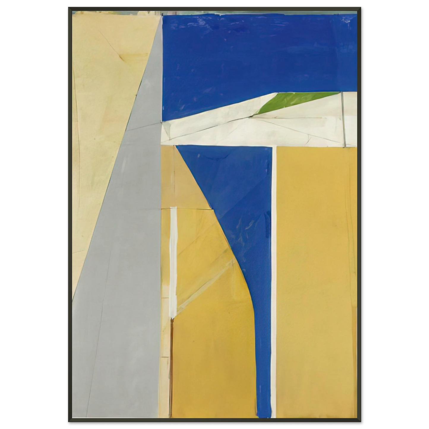 Richard Diebenkorn Ocean Park 32 Framed Art Print - Aluminum Frame - 21x29.7 cm / 8x12"