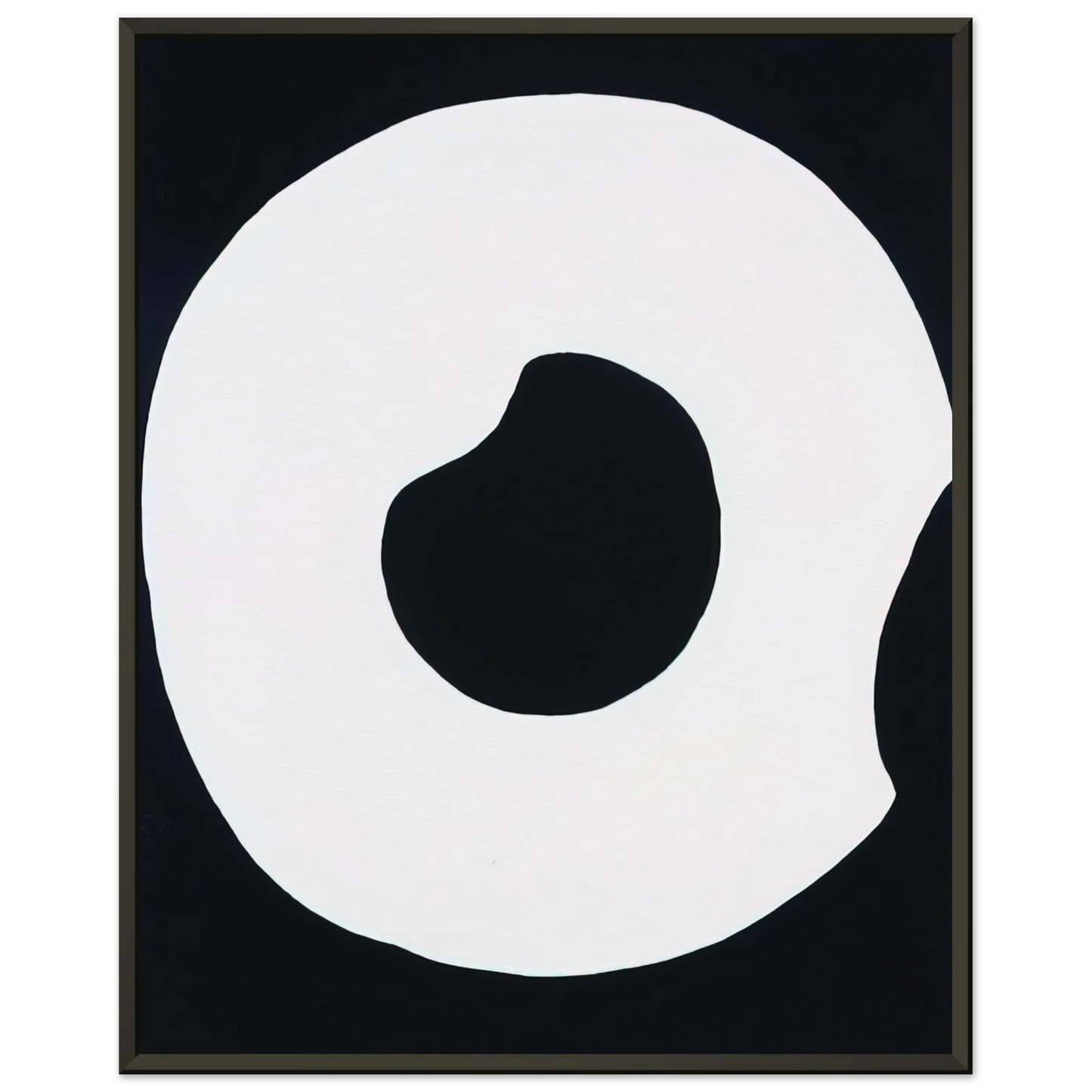 Jiro Yoshihara Untitled 1969 Framed Art Print - Aluminum Frame - 60x80 cm / 24x32 inches