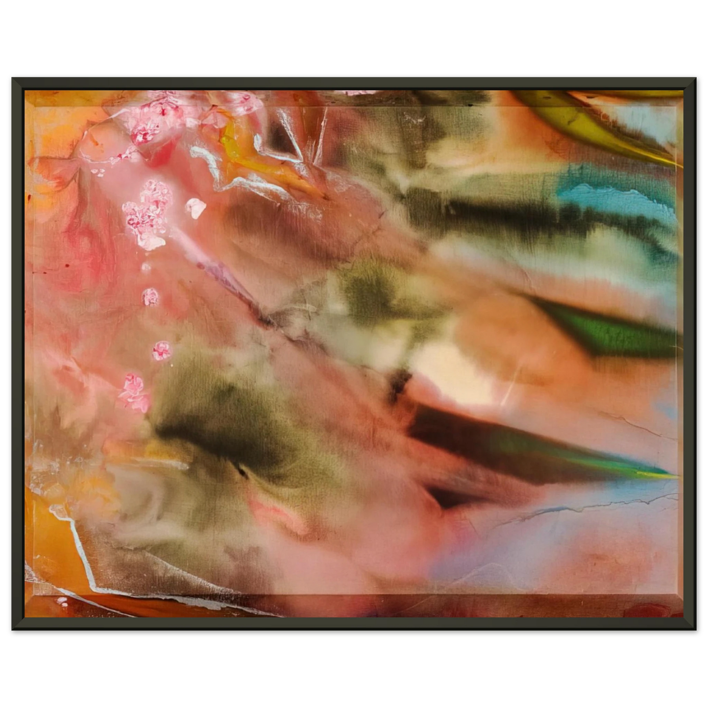 Sam Gilliam Loon Framed Art Print - Aluminum Frame - 60x80 cm / 24x32 inches