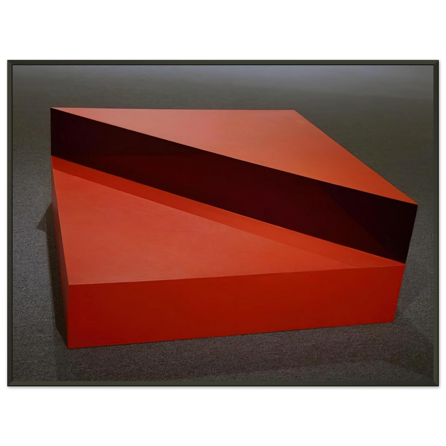 Donald Judd Untitled 1963 Framed Art Print - Aluminum Frame - 70x100 cm / 28x40 inches
