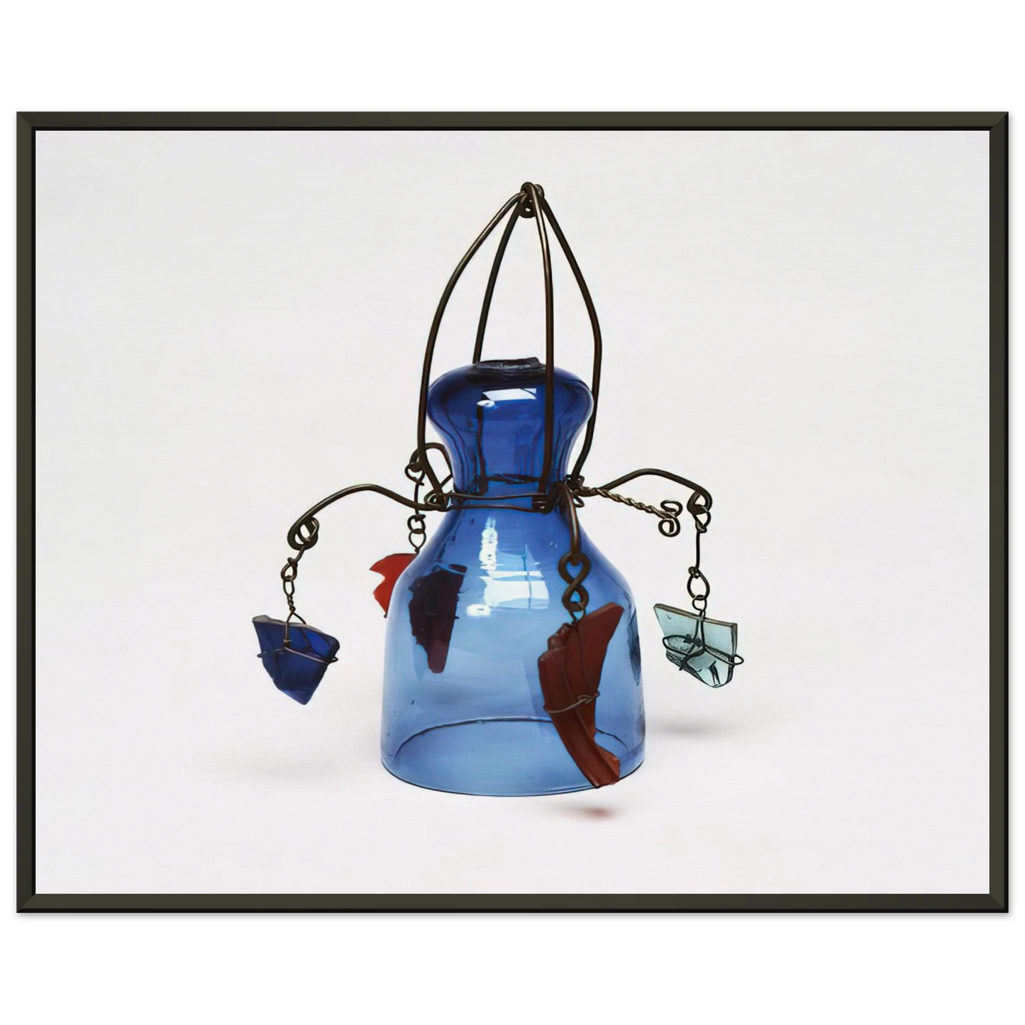 Alexander Calder DINNER BELL 1942 Framed Art Print - Aluminum Frame - 70x100 cm / 28x40 inches