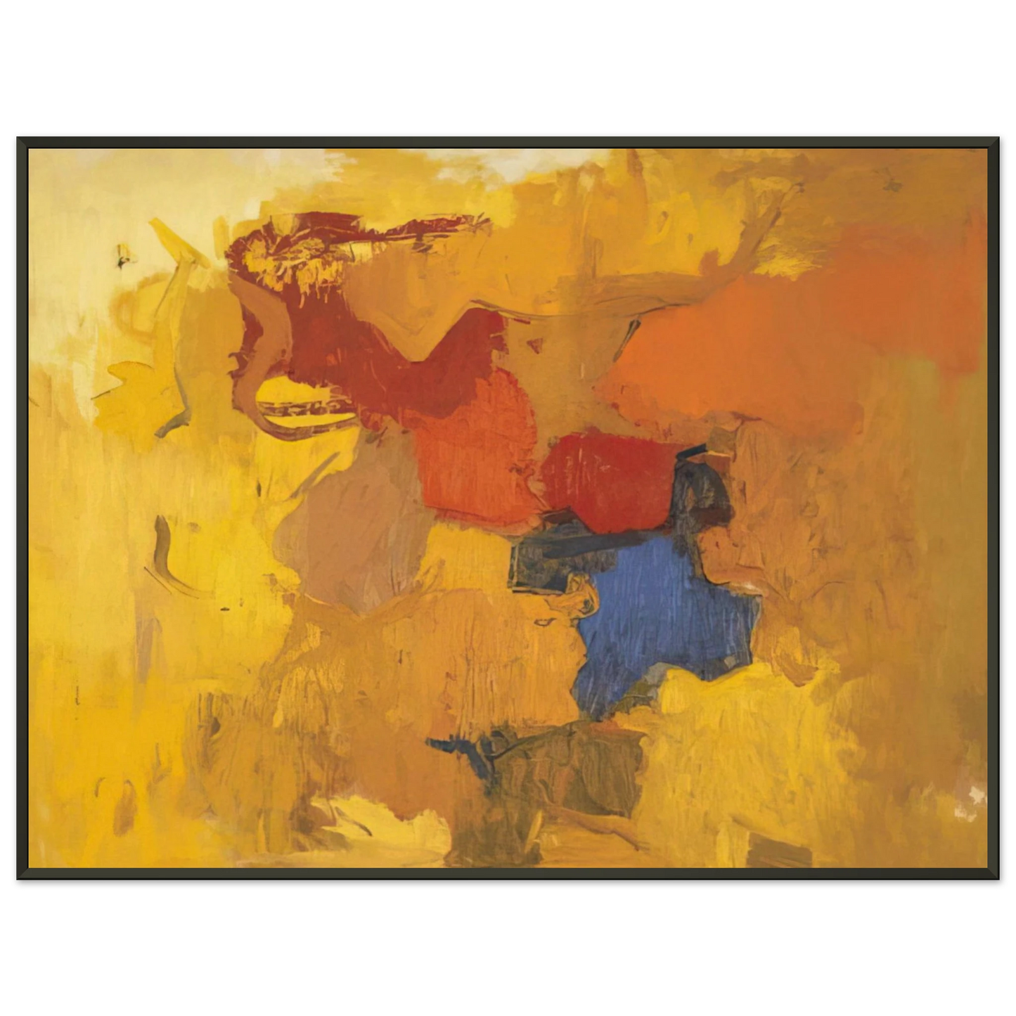 Esteban Vicente BALADA 1959 Framed Art Print - Aluminum Frame - 70x100 cm / 28x40 inches