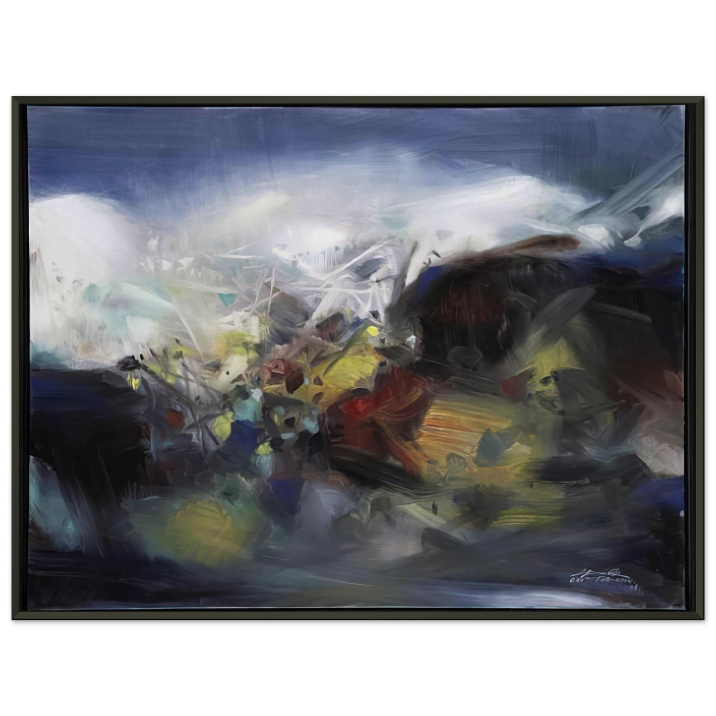 Chu teh Chun EQUINOX 2007 Framed Art Print - Aluminum Frame - 70x100 cm / 28x40 inches
