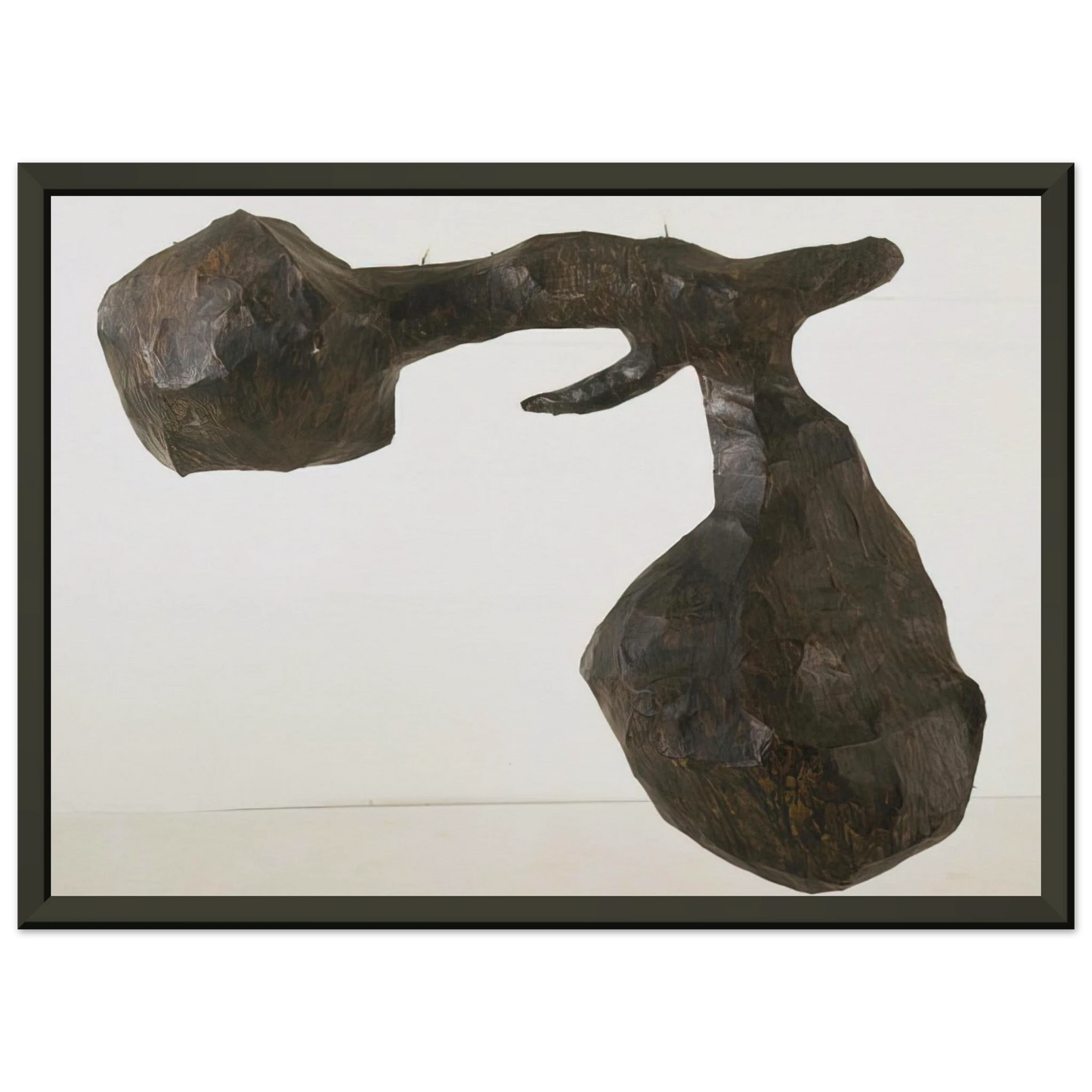 Claes Oldenburg EMPIRE PAPA RAY GUN 1959 Framed Art Print - Aluminum Frame - 70x100 cm / 28x40 inches