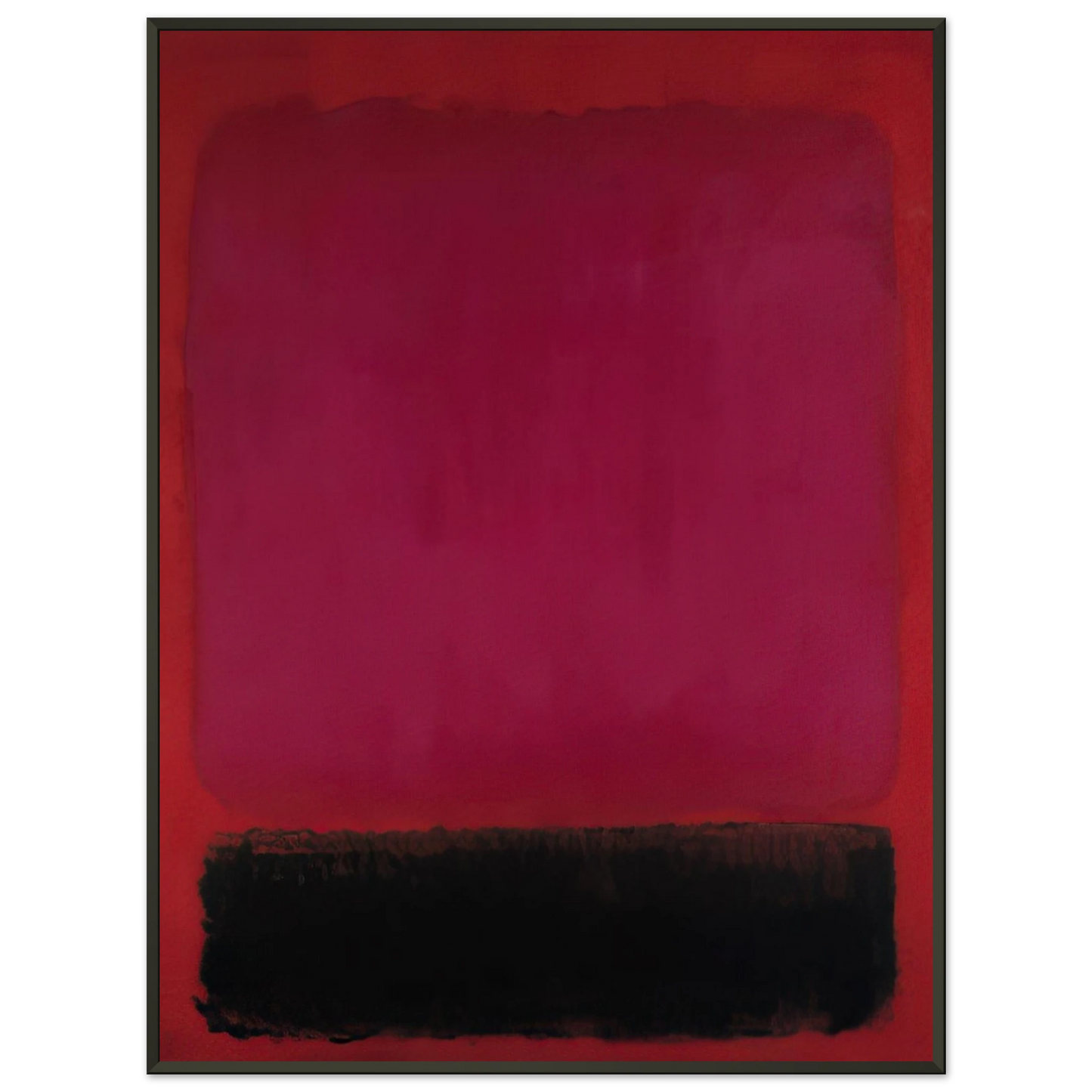 Helen Frankenthaler Untitled 1967 Framed Art Print - Aluminum Frame - 40x50 cm / 16x20 inches