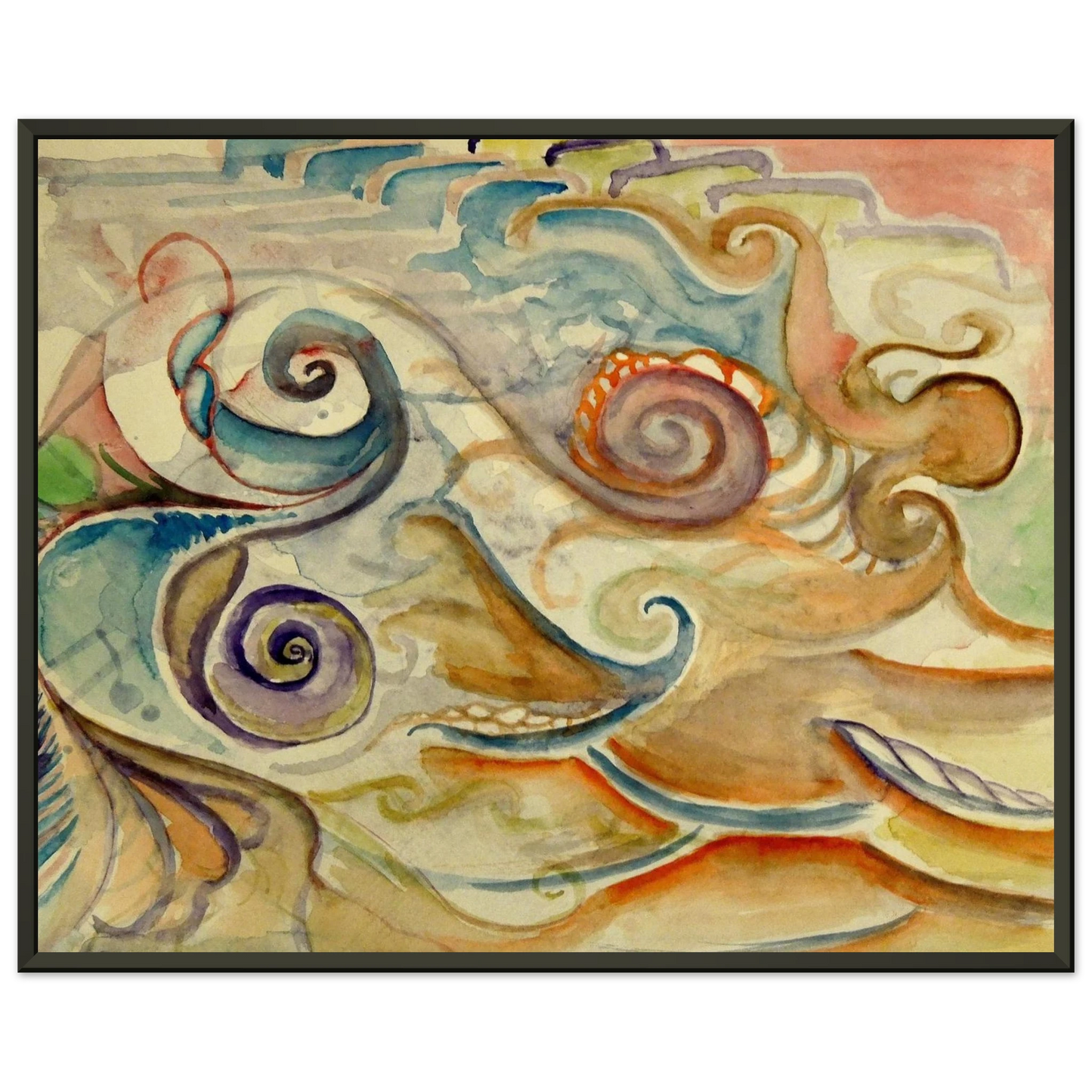 Walter Inglis Anderson Walter Anderson Framed Art Print - Aluminum Frame - 60x80 cm / 24x32 inches