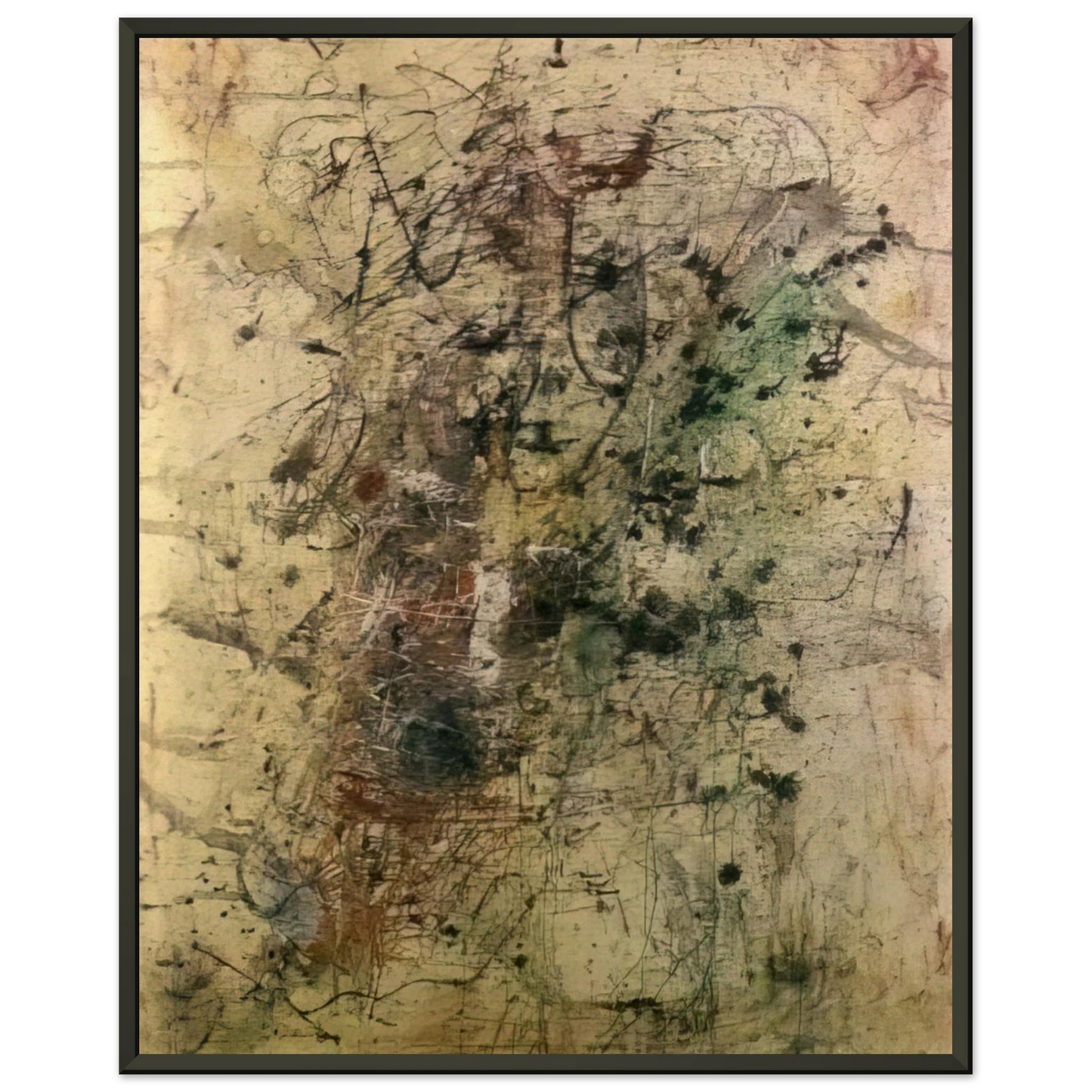 Wols Le Grand Orgasme 1947 Framed Art Print - Aluminum Frame - 70x100 cm / 28x40 inches