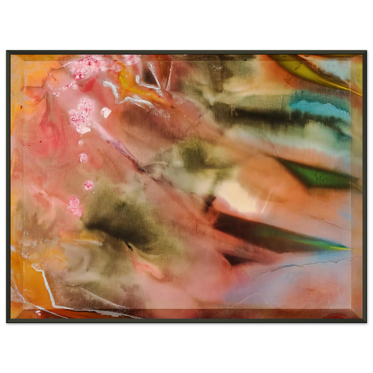 Sam Gilliam Loon Framed Art Print - Aluminum Frame - 40x50 cm / 16x20 inches