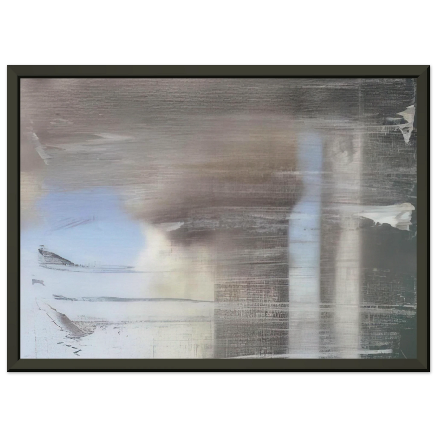 Gerhard Richter SEPTEMBER 2005 Framed Art Print - Aluminum Frame - 40x50 cm / 16x20 inches