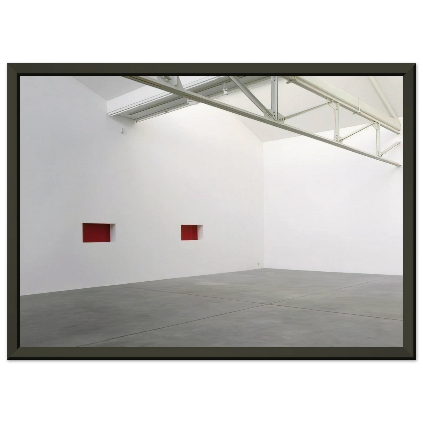 Donald Judd Untitled Wall Work 1992 Framed Art Print - Aluminum Frame - 40x50 cm / 16x20 inches