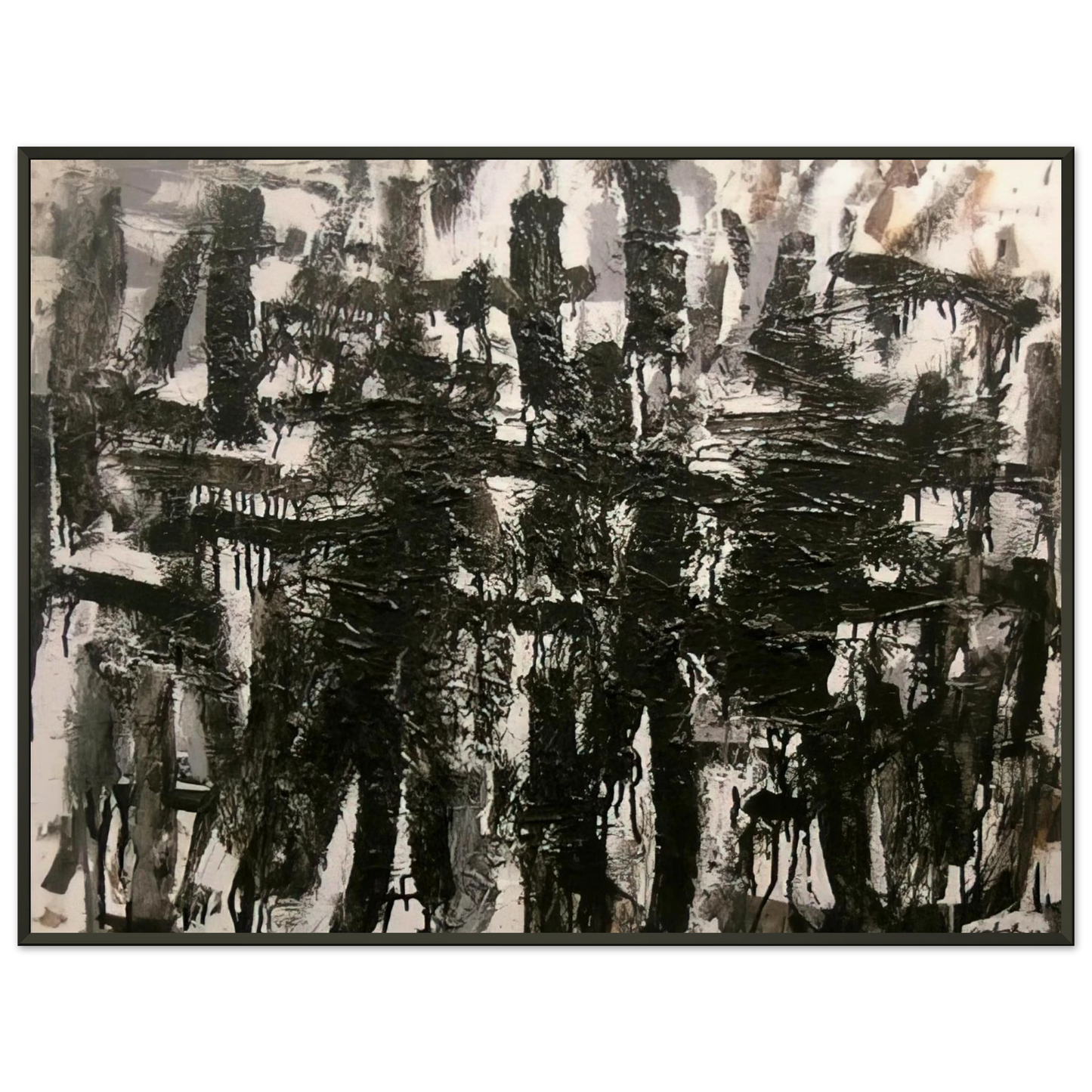 Robert Goodnough Release 2005 Framed Art Print - Aluminum Frame - 70x100 cm / 28x40 inches