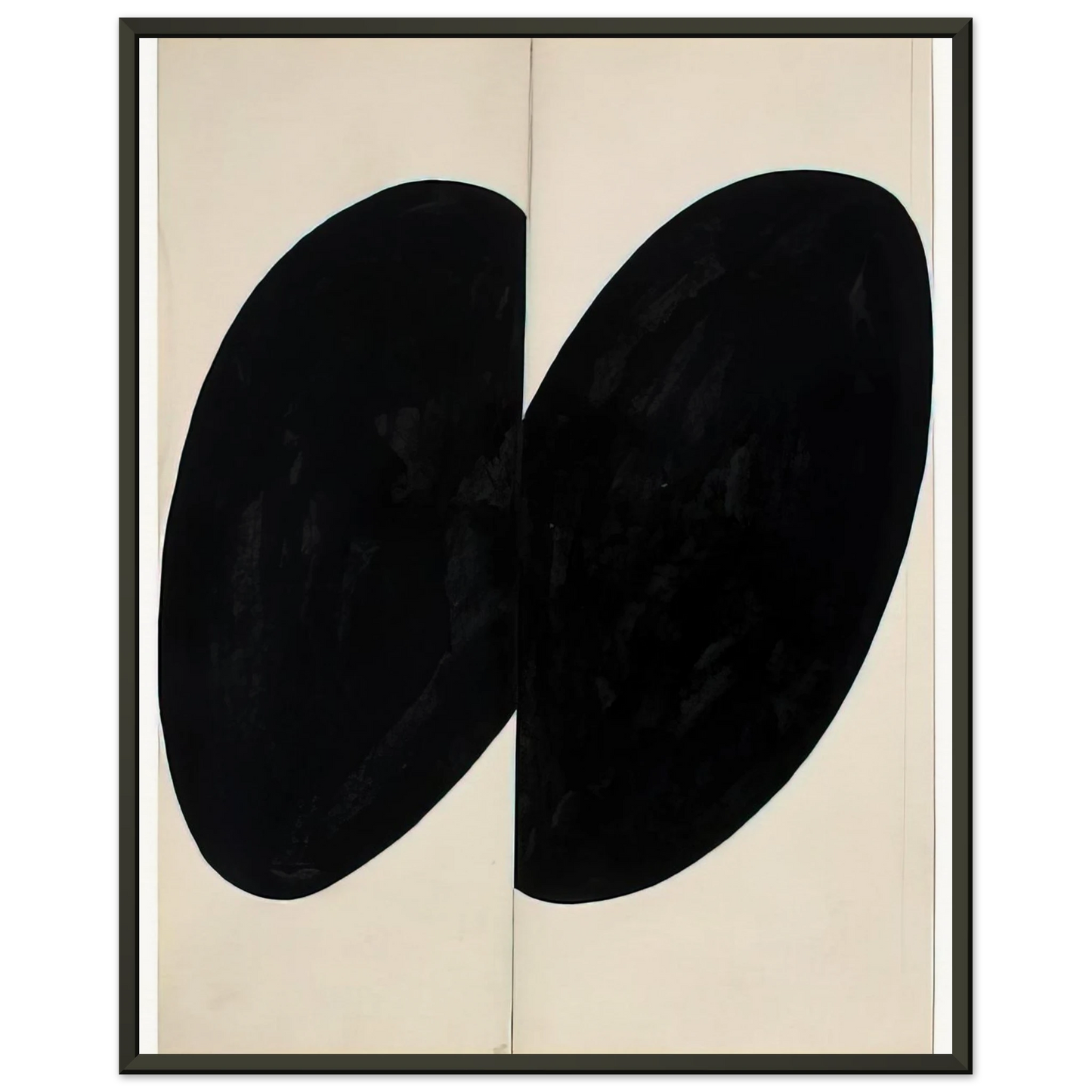 Ellsworth Kelly Black Forms Framed Art Print - Aluminum Frame - 70x100 cm / 28x40 inches