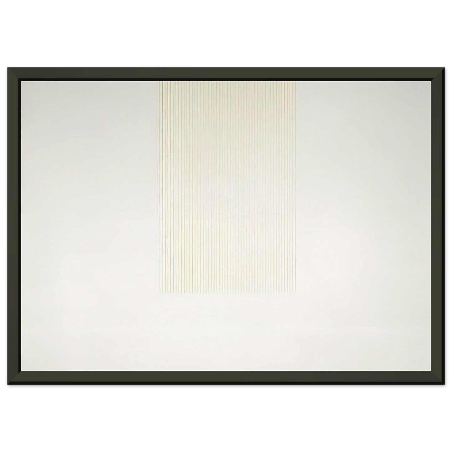 Gene Davis Untitled 1 1971 Framed Art Print - Aluminum Frame - 40x50 cm / 16x20 inches
