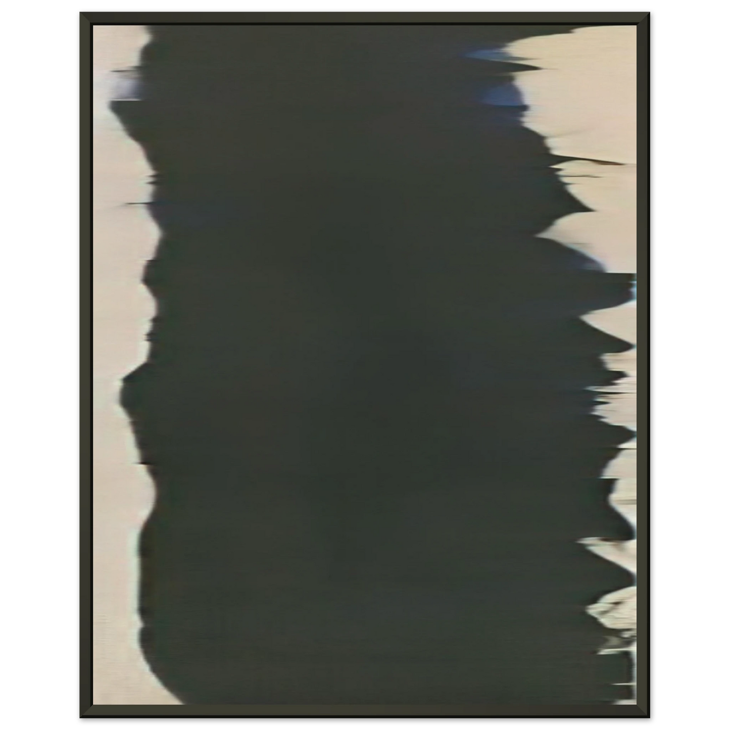 Barnett Newman Outcry Framed Art Print - Aluminum Frame - 70x100 cm / 28x40 inches