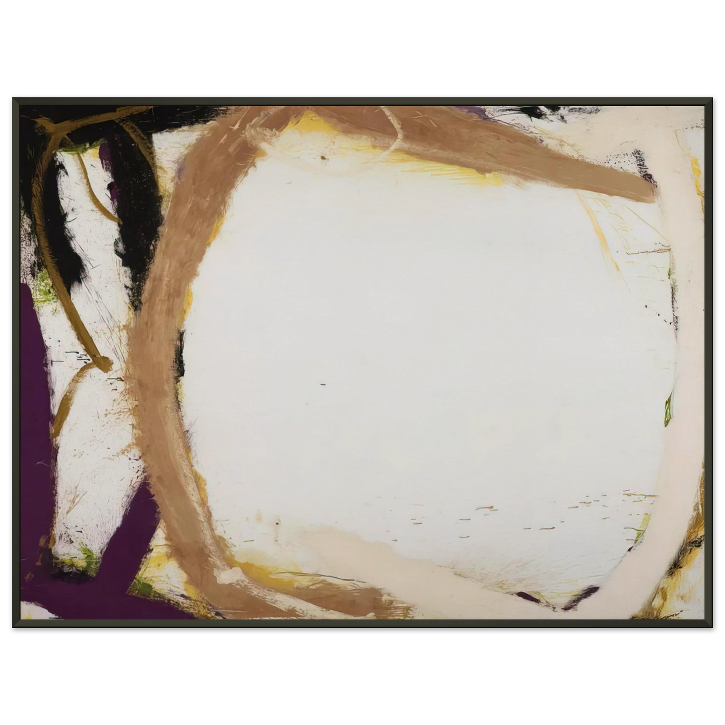 Norman Bluhm Mojabe 1966 Framed Art Print - Aluminum Frame - 60x80 cm / 24x32 inches