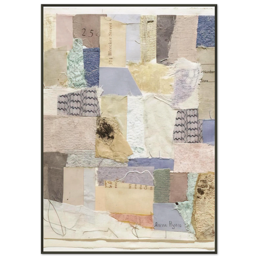 Anne Ryan  Number 334  Abstract Expressionism Framed Art Print  - Aluminum Frame - 21x29.7 cm / 8x12"