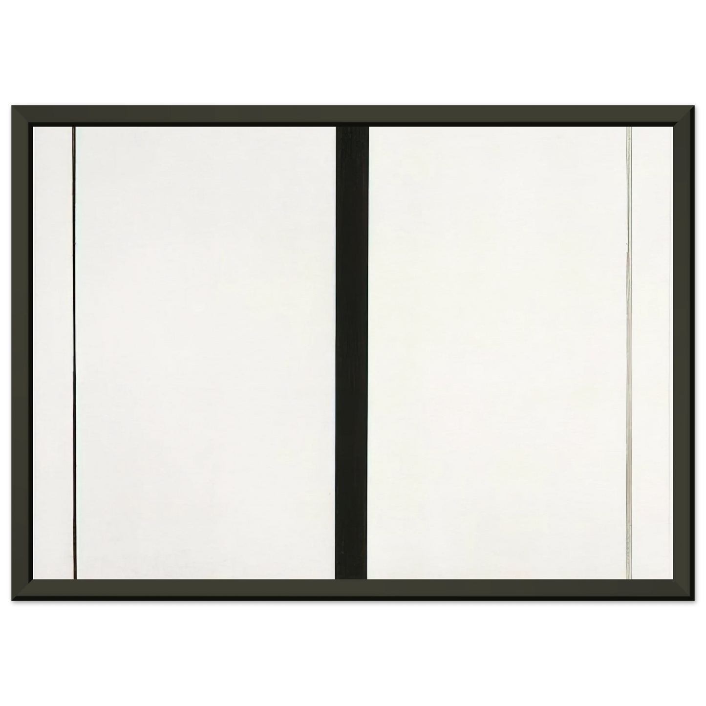 Barnett Newman Untitled Etching 1 Framed Art Print - Aluminum Frame - 70x100 cm / 28x40 inches