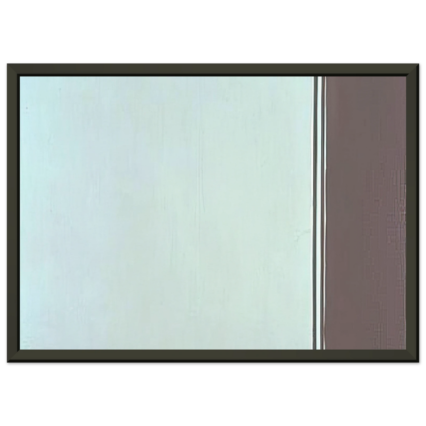 Barnett Newman Uriel Framed Art Print - Aluminum Frame - 70x100 cm / 28x40 inches