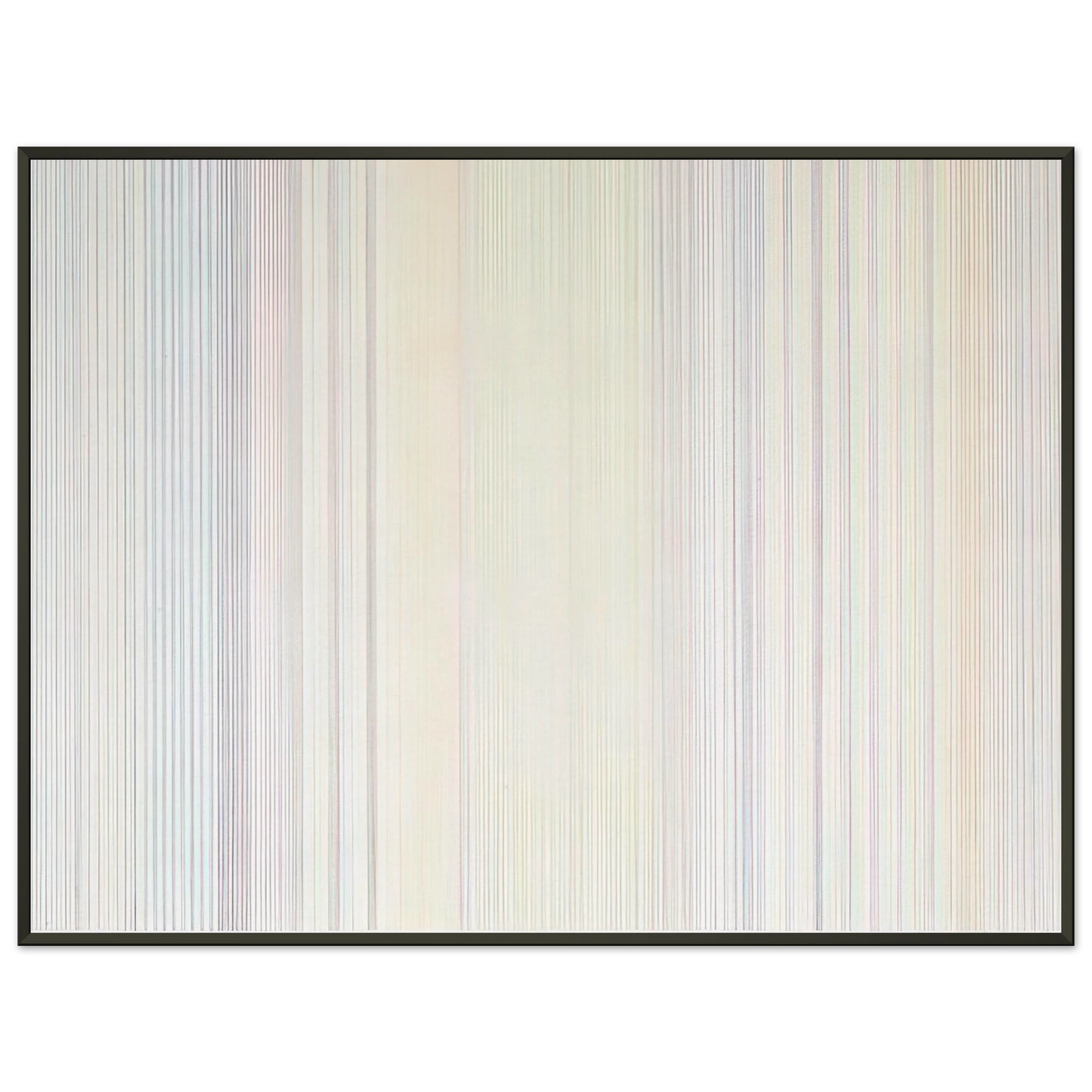 Gene Davis Albatross 1973 Framed Art Print - Aluminum Frame - 70x100 cm / 28x40 inches