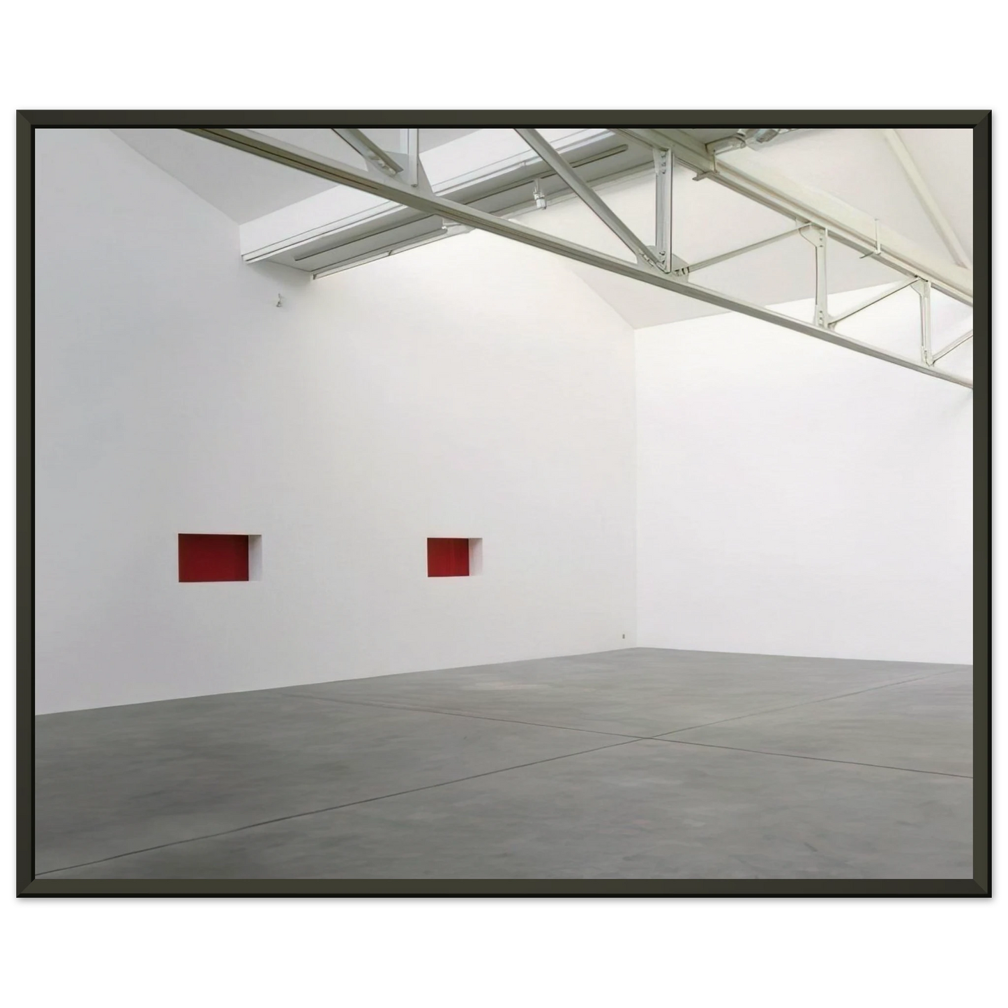 Donald Judd Untitled Wall Work 1992 Framed Art Print - Aluminum Frame - 60x80 cm / 24x32 inches