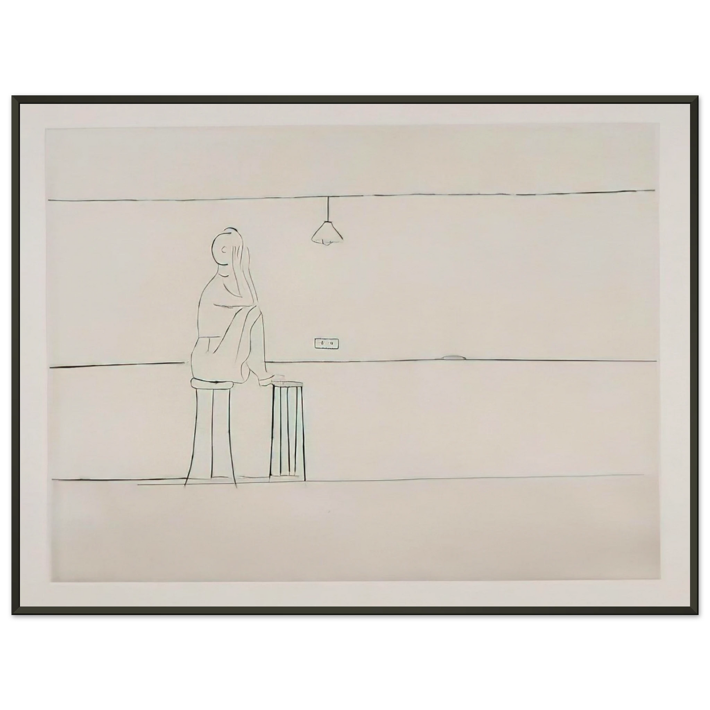 Louise Bourgeois EMPTY NEST 1994 Framed Art Print - Aluminum Frame - 60x80 cm / 24x32 inches