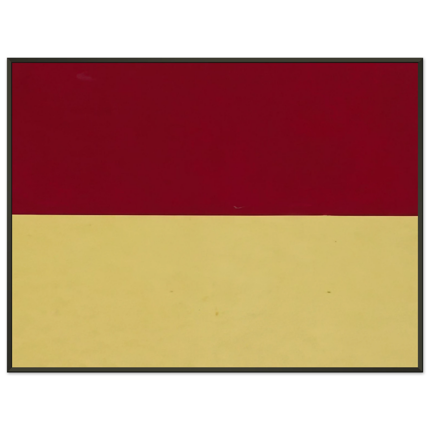 Ellsworth Kelly Red and Yellow Framed Art Print - Aluminum Frame - 70x100 cm / 28x40 inches