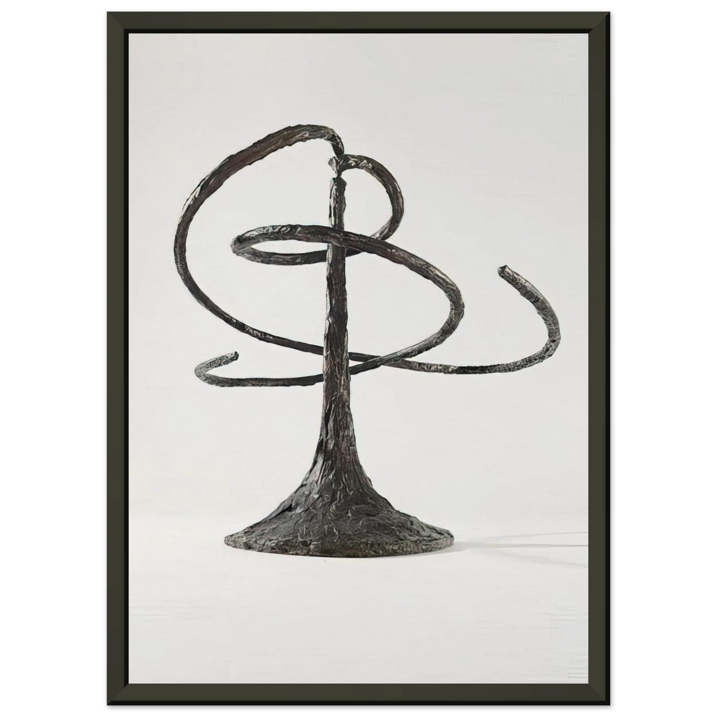 Alexander Calder THE HELICES DOUBLE HELIX 1944 Framed Art Print - Aluminum Frame - 60x80 cm / 24x32 inches