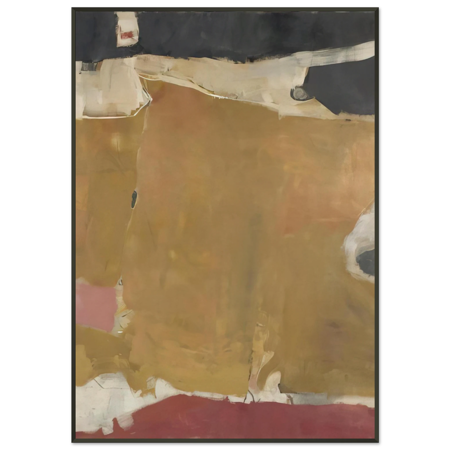 Richard Diebenkorn Untitled Albuquerque Framed Art Print - Aluminum Frame - 21x29.7 cm / 8x12"