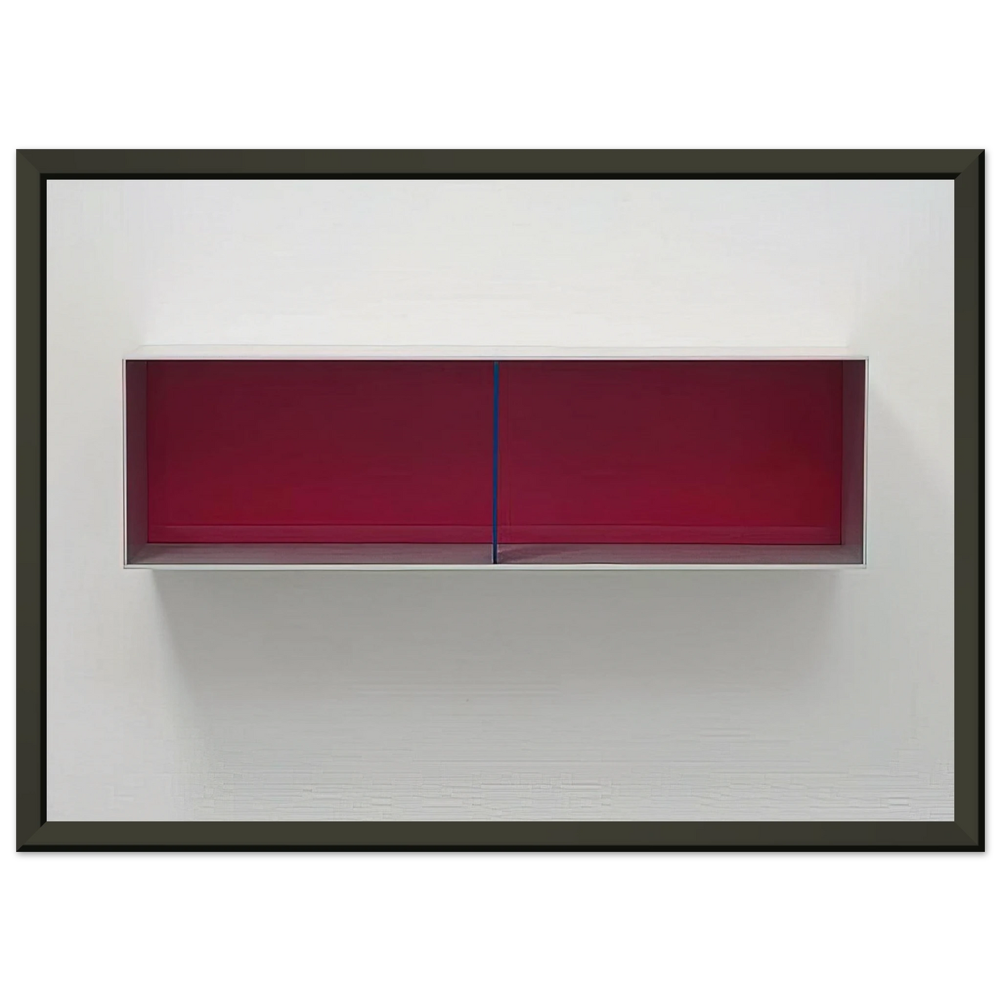 Donald Judd Untitled Menziken 1991 Framed Art Print - Aluminum Frame - 60x80 cm / 24x32 inches