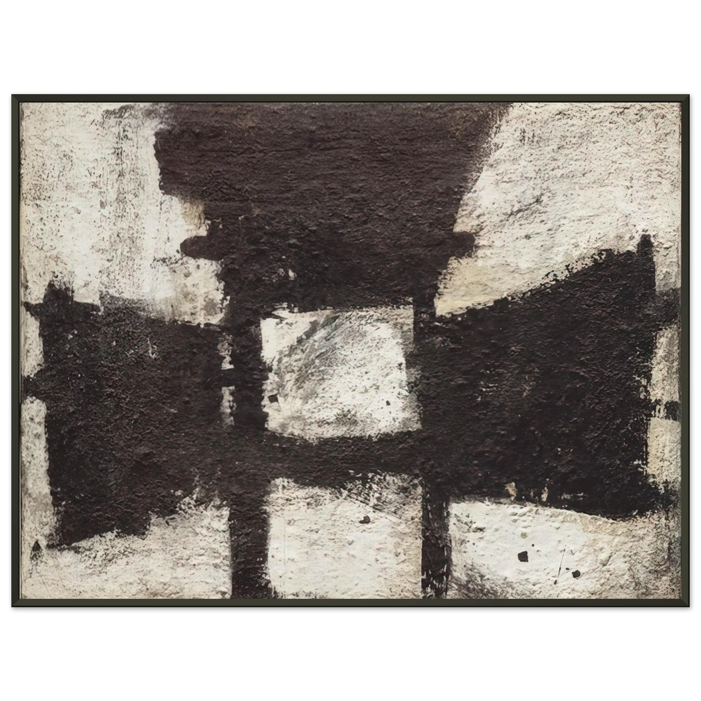 Cy Twombly Zyig Framed Art Print - Aluminum Frame - 60x80 cm / 24x32 inches