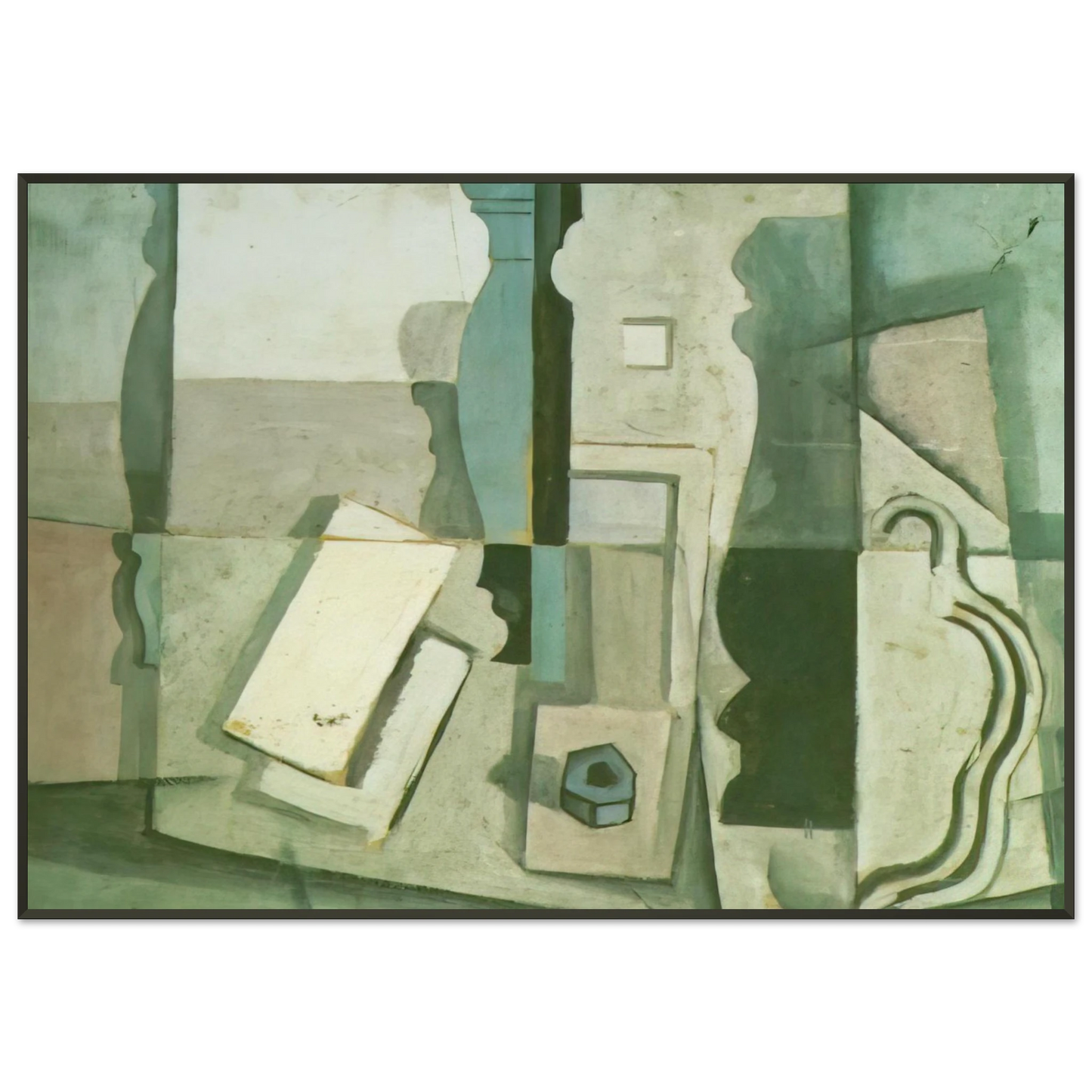 Salvador Dali STILL LIFE 3 Framed Art Print - Aluminum Frame - 21x29.7 cm / 8x12"