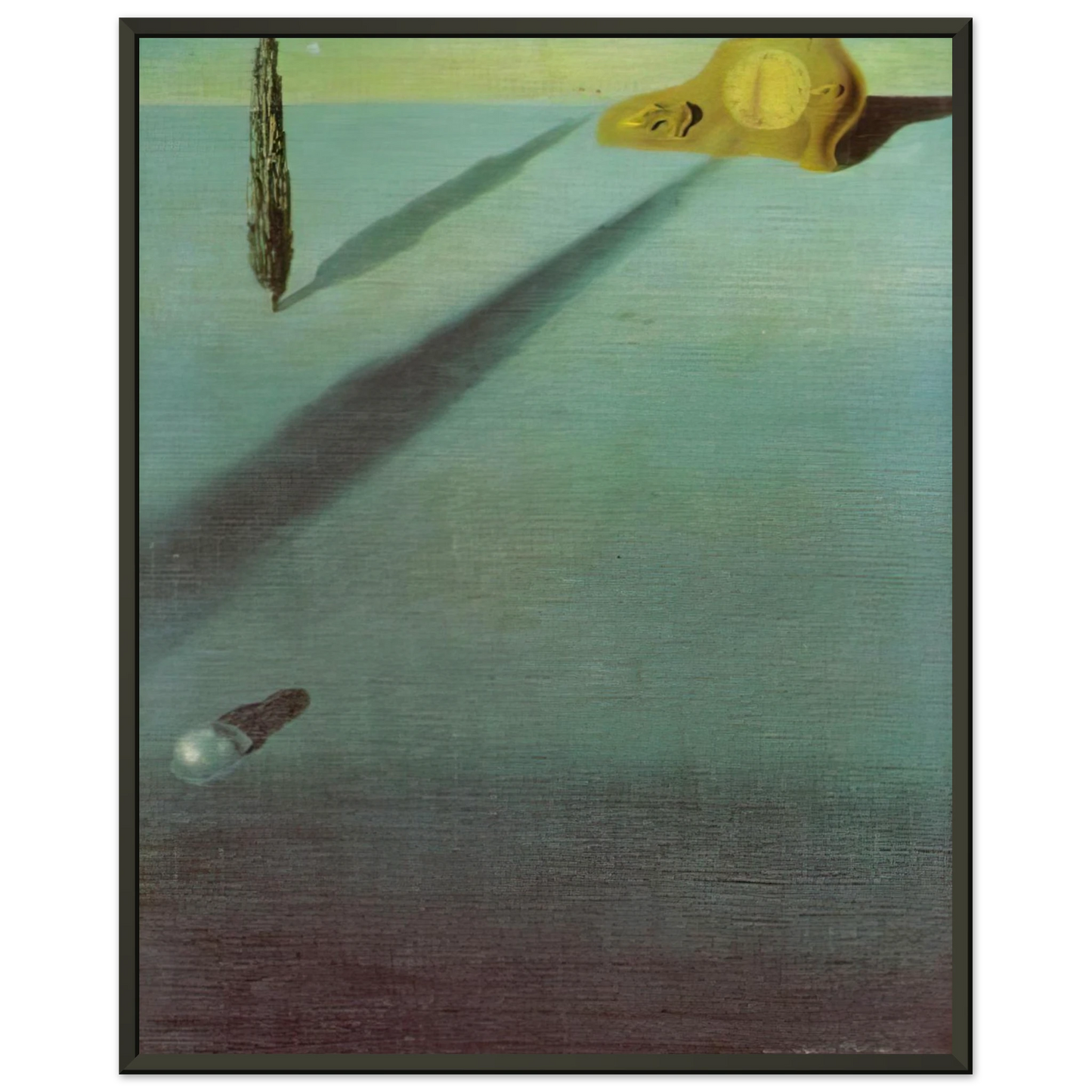 Salvador Dali THE SENSE OF SPEED Framed Art Print - Aluminum Frame - 40x50 cm / 16x20 inches