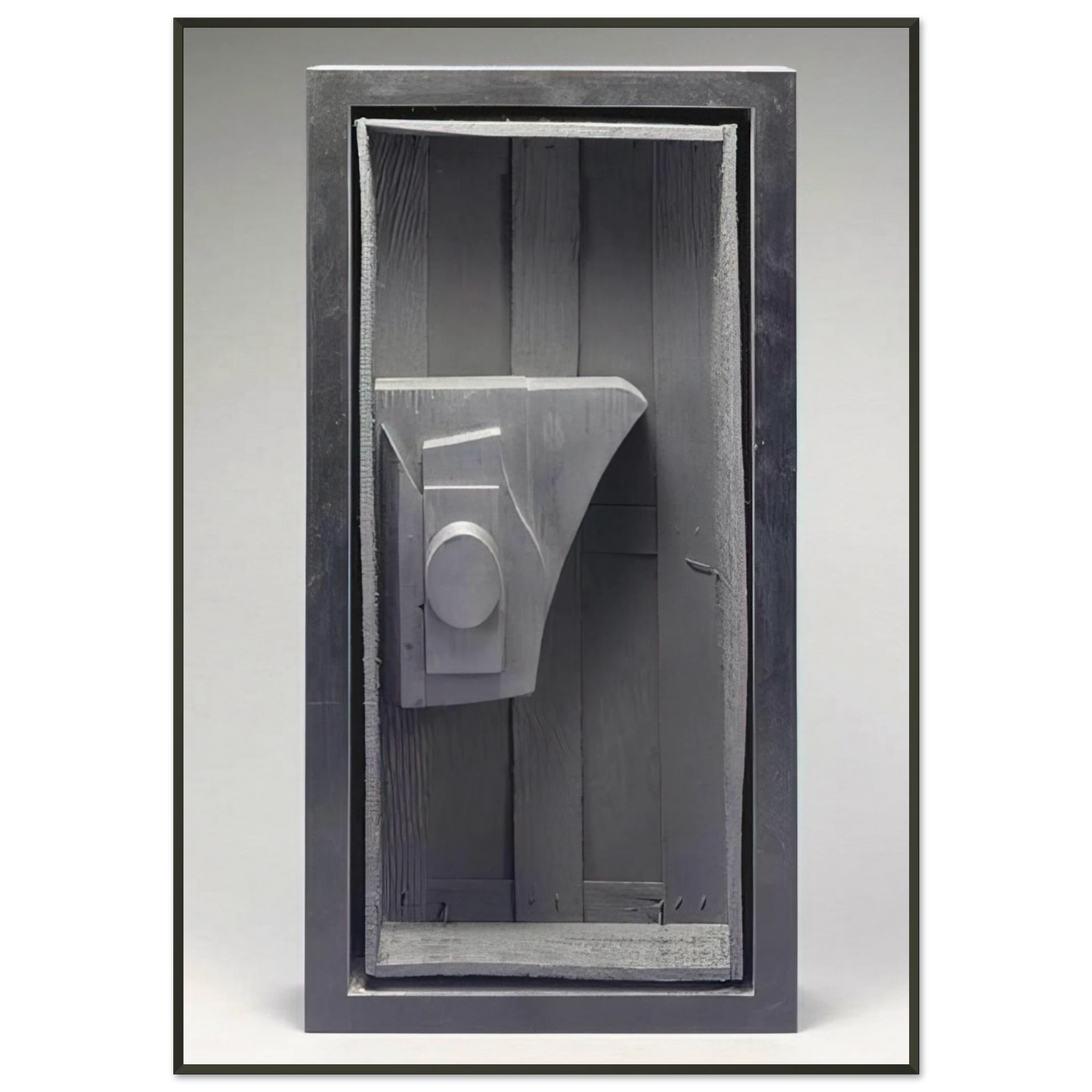 Louise Nevelson VOYAGE NO II Framed Art Print - Aluminum Frame - 21x29.7 cm / 8x12"