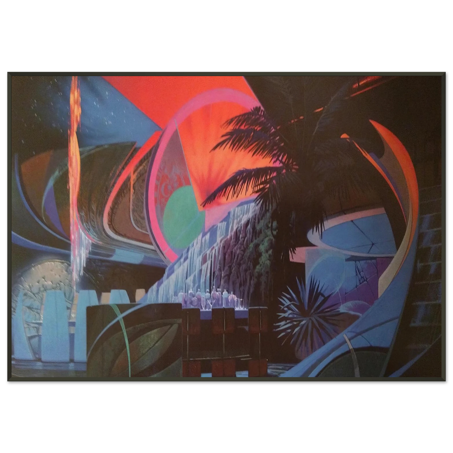 Syd Mead Syd Mead Framed Art Print - Aluminum Frame - 21x29.7 cm / 8x12"
