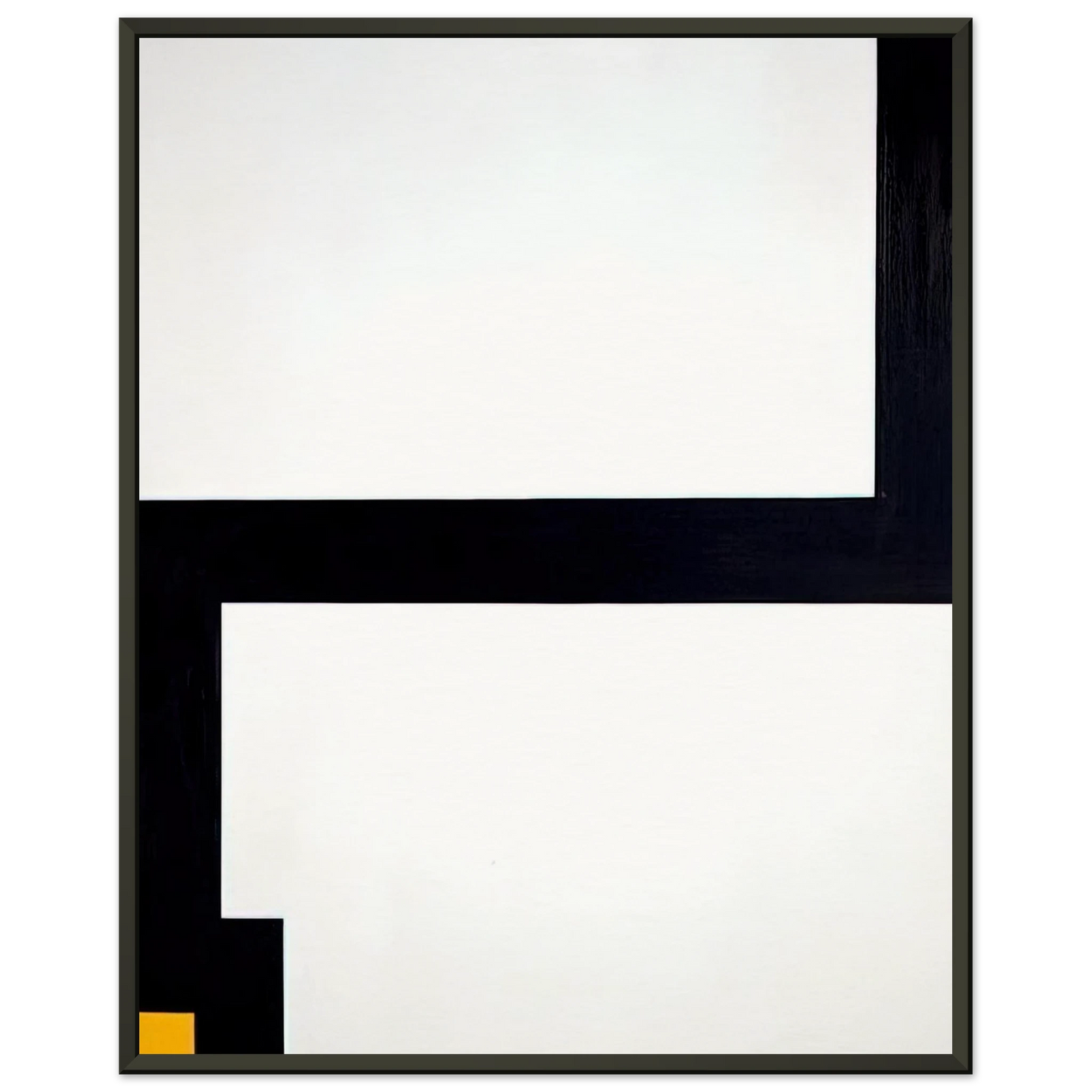 Al Held Thalocropolis Framed Art Print - Aluminum Frame - 40x50 cm / 16x20 inches
