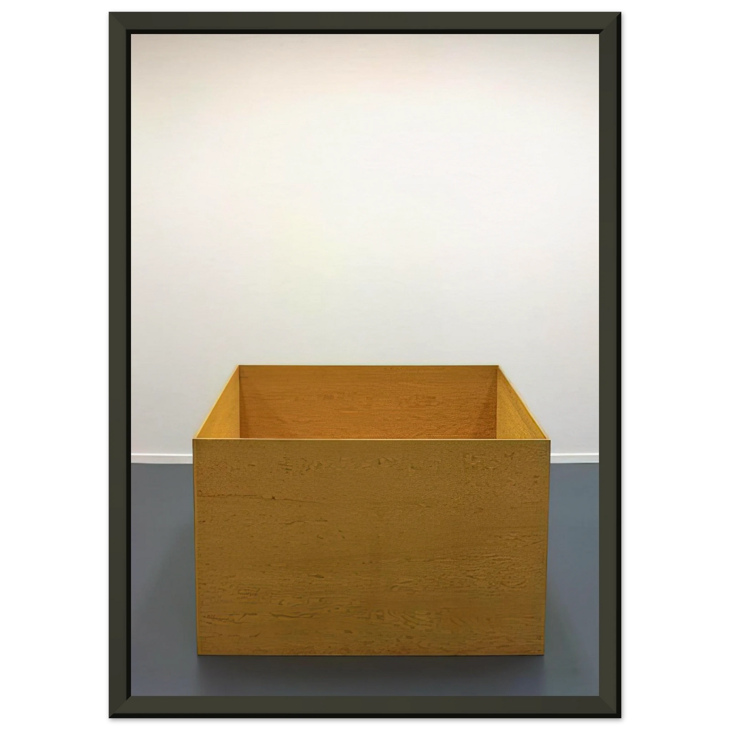 Donald Judd Untitled 1976 Framed Art Print - Aluminum Frame - 40x50 cm / 16x20 inches