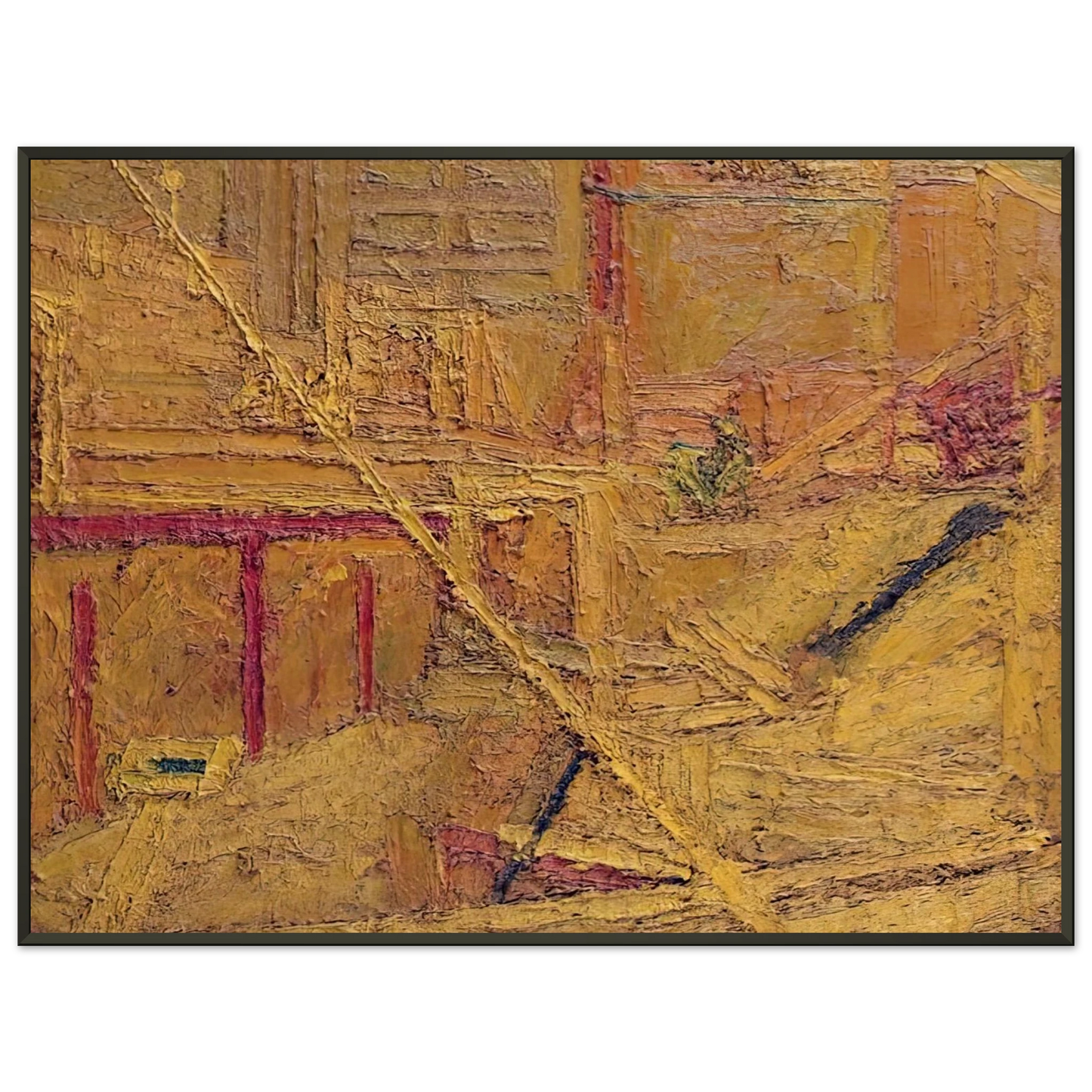 Frank Auerbach MAPLES DEMO Framed Art Print - Aluminum Frame - 60x80 cm / 24x32 inches